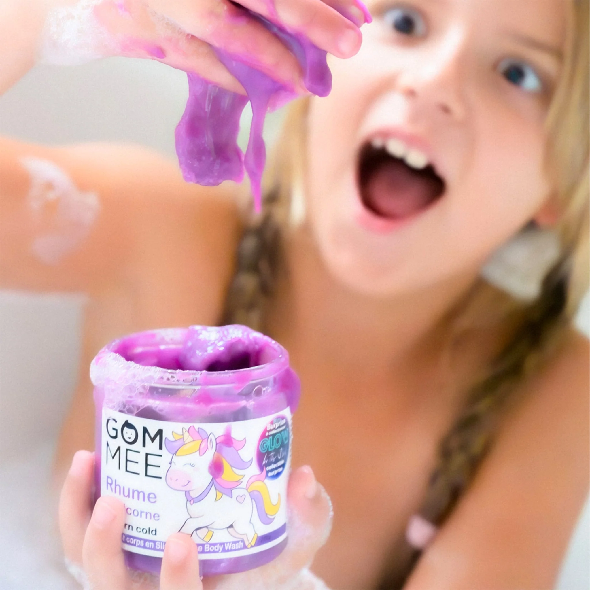 Nettoyant pour le Corps Slime Moussante - Licorne - Image 2