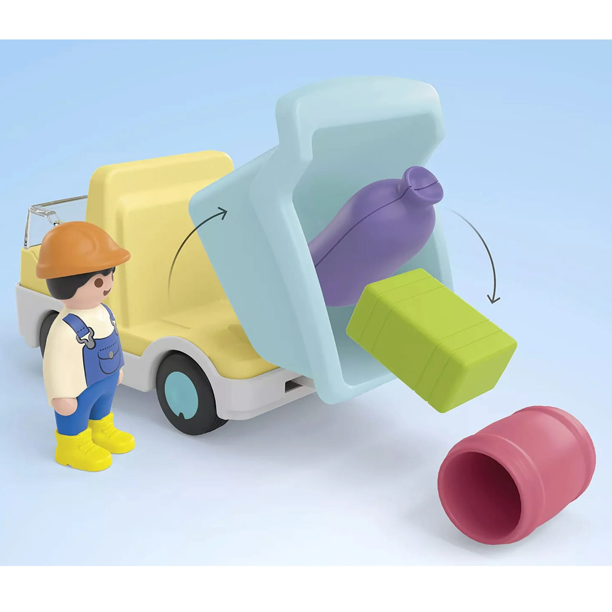 Ouvrier Avec Camion Et Garage - Image 7