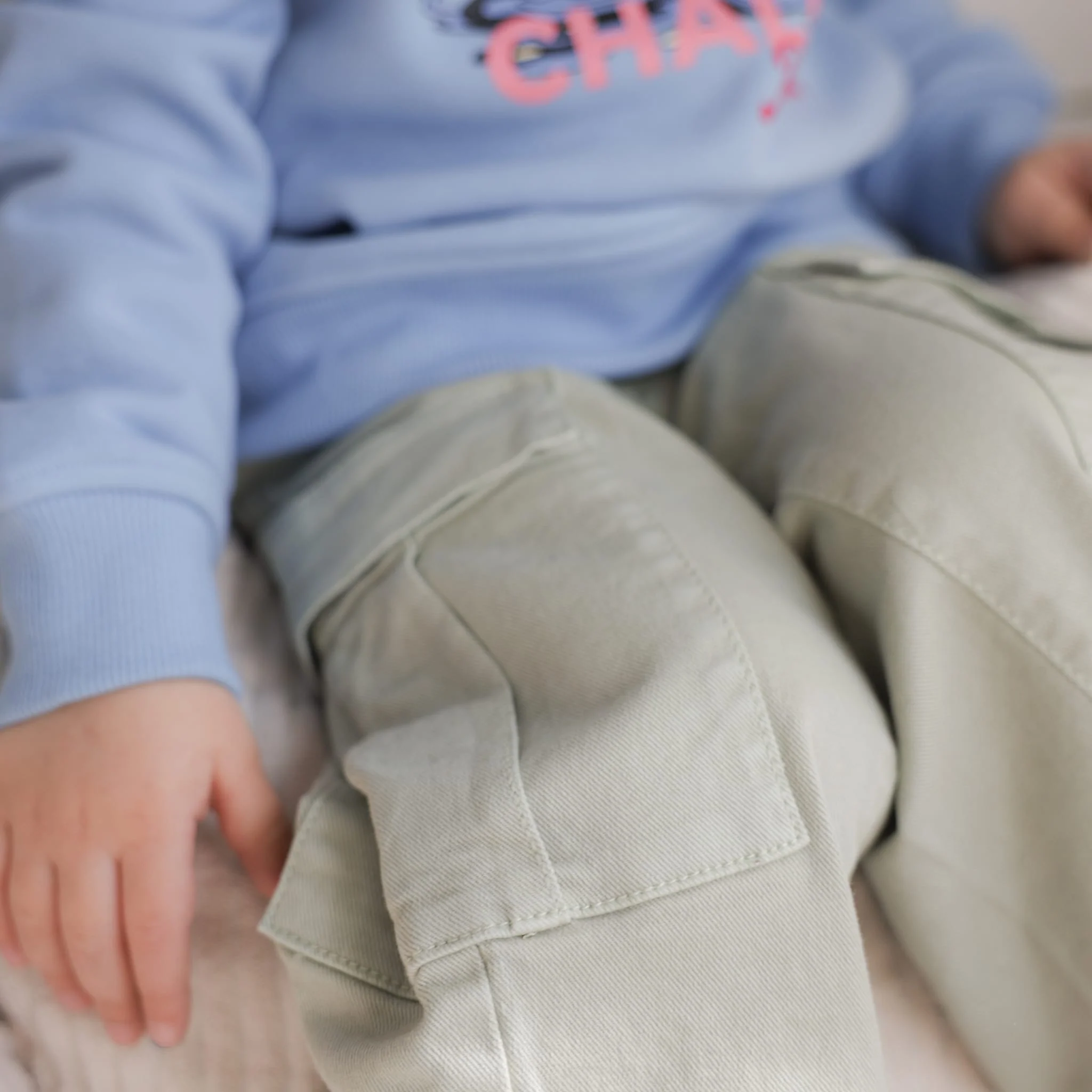 Pantalon Cargo Sauge 10-16ans - Image 5