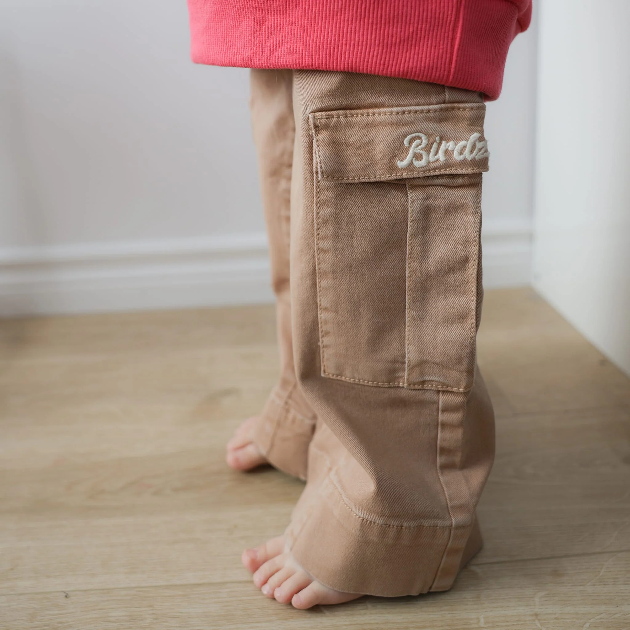 Pantalon Cargo Taupe 2-8ans - Image 5