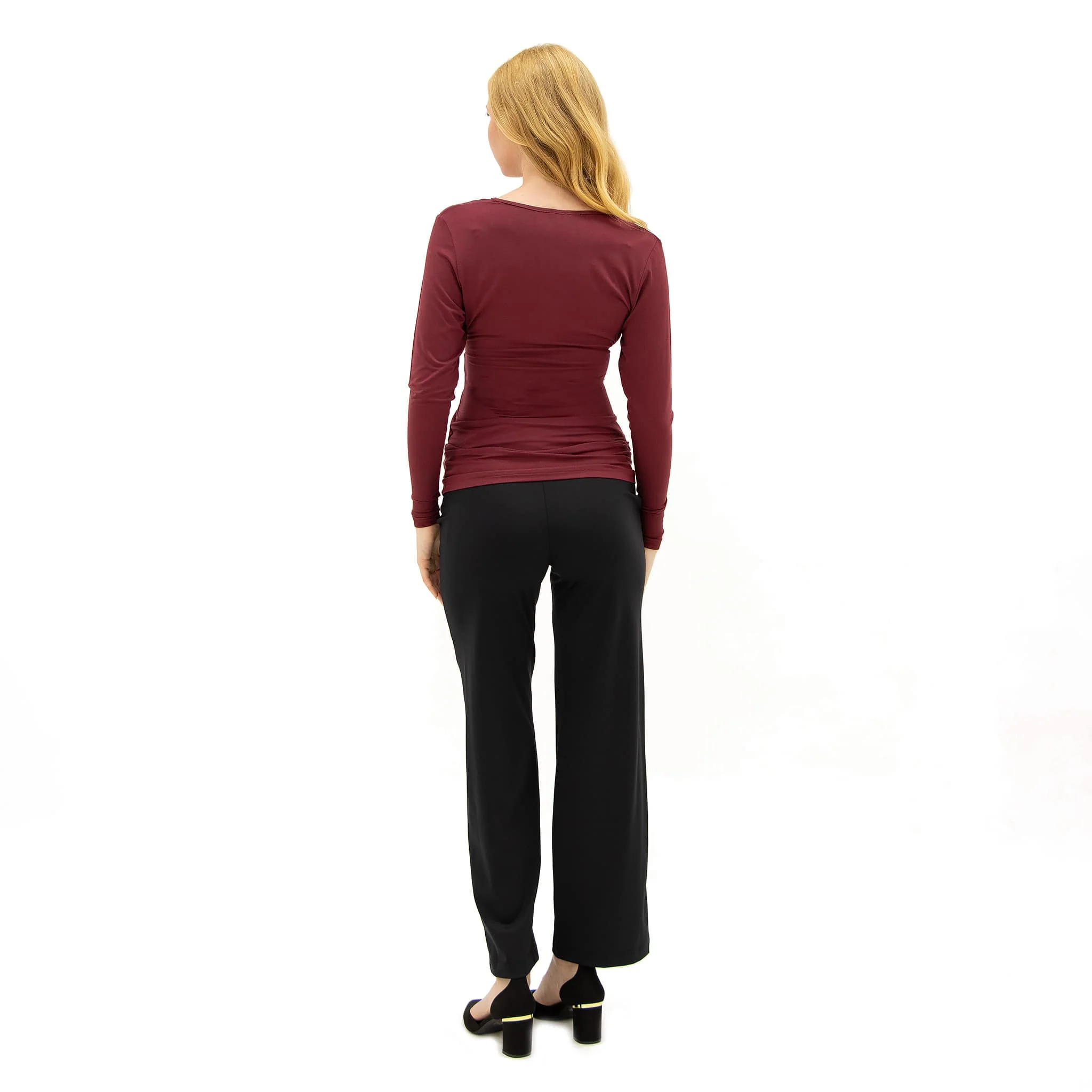 Pantalon Classique Maternité Noir - Image 6
