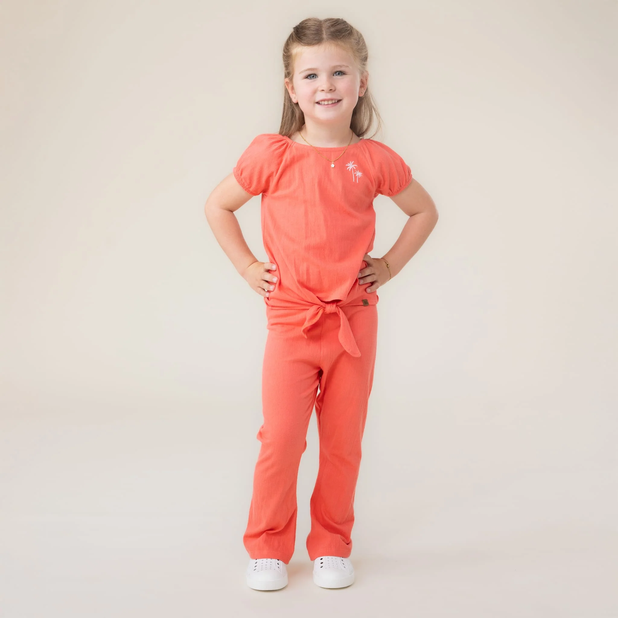 Pantalon Évasé Côtelé Mer 2-12ans - Image 2
