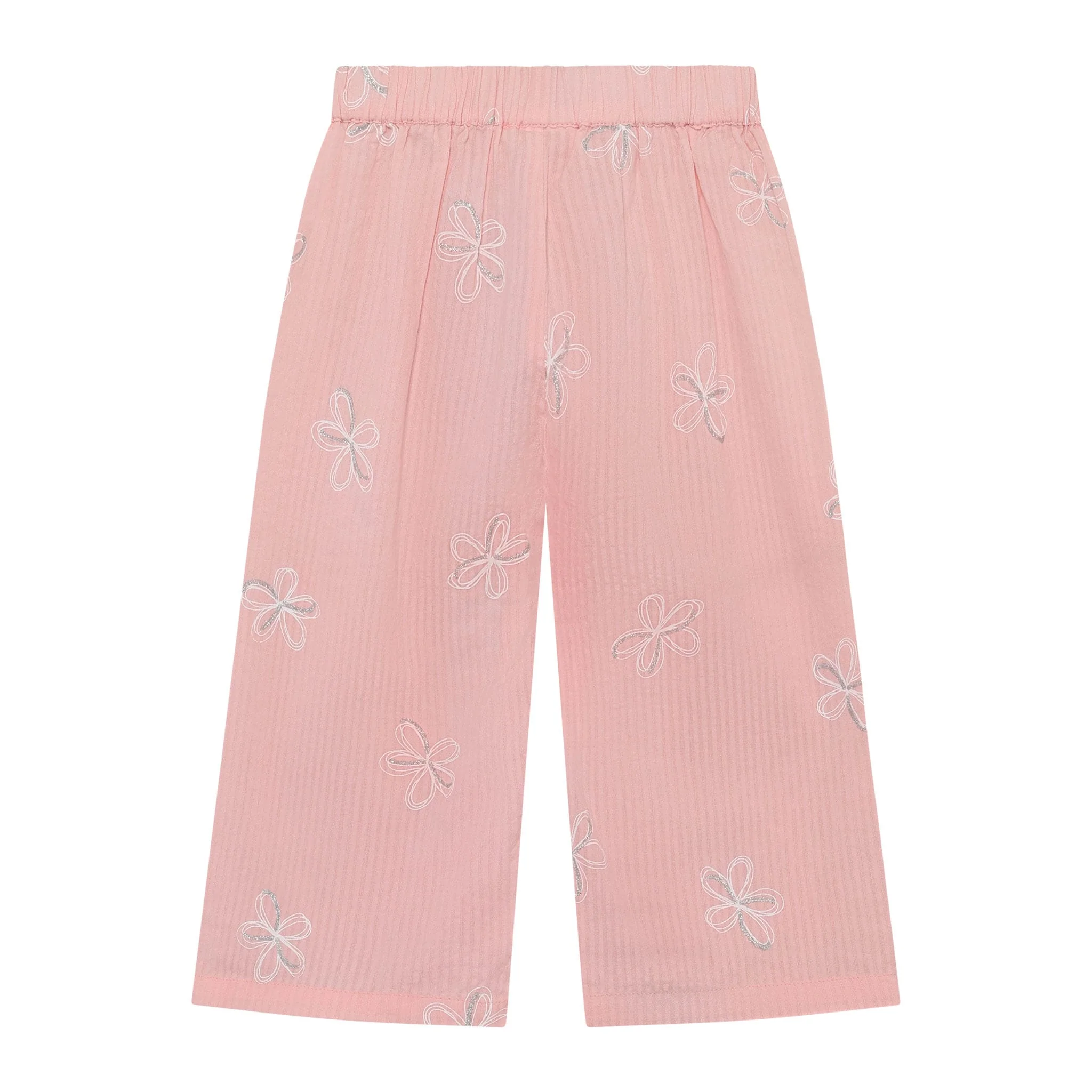 Pantalon Fleurs 3-10ans - Image 2