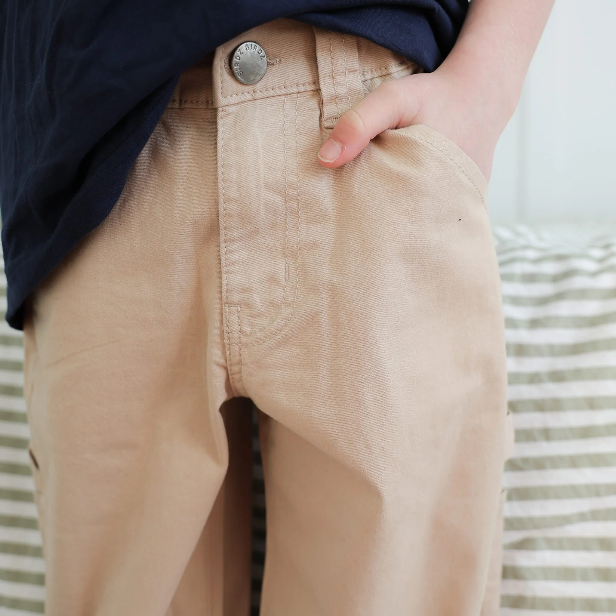 Pantalon Twill Beige 2-8ans - Image 7