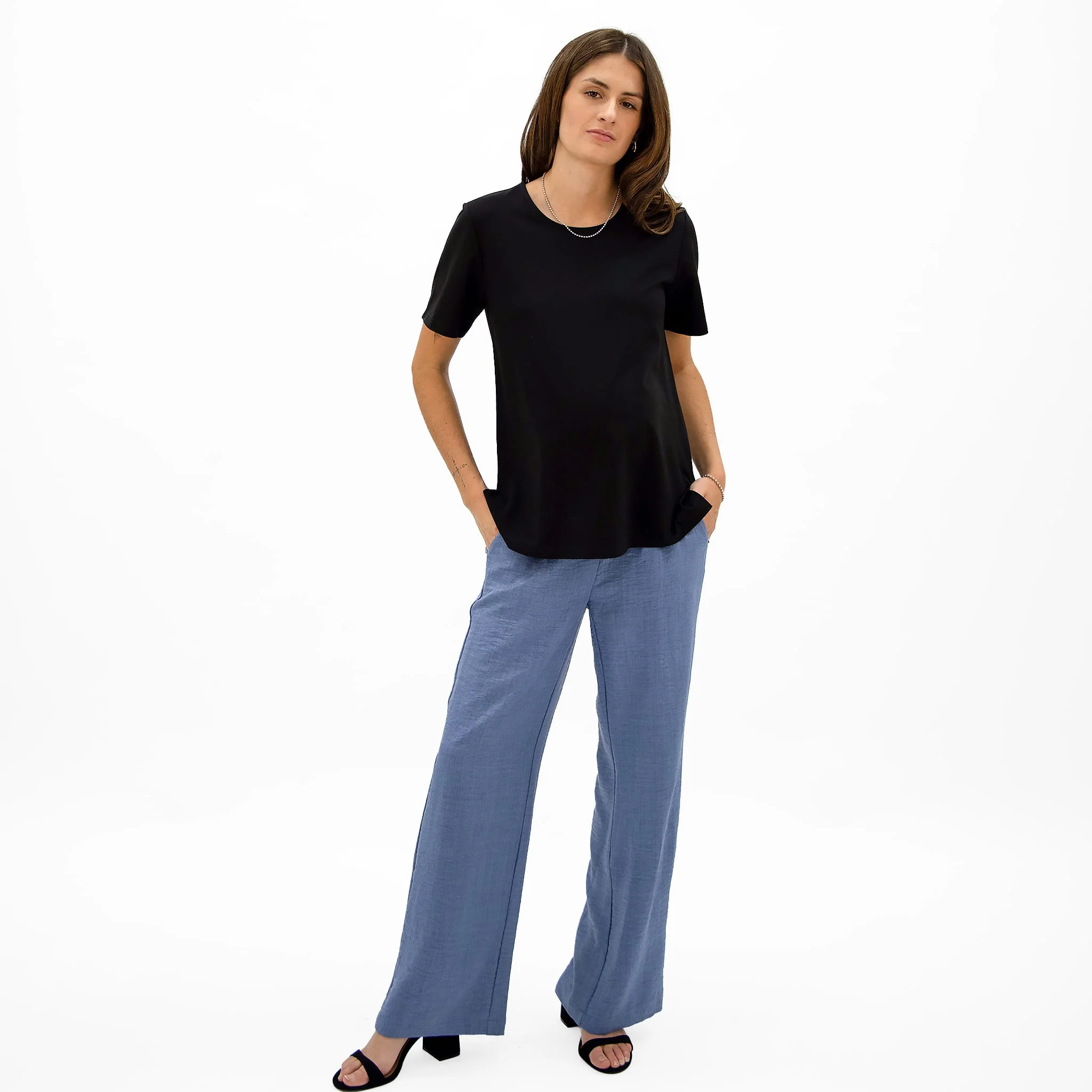 Pantalon Maternité Chambray - Image 5