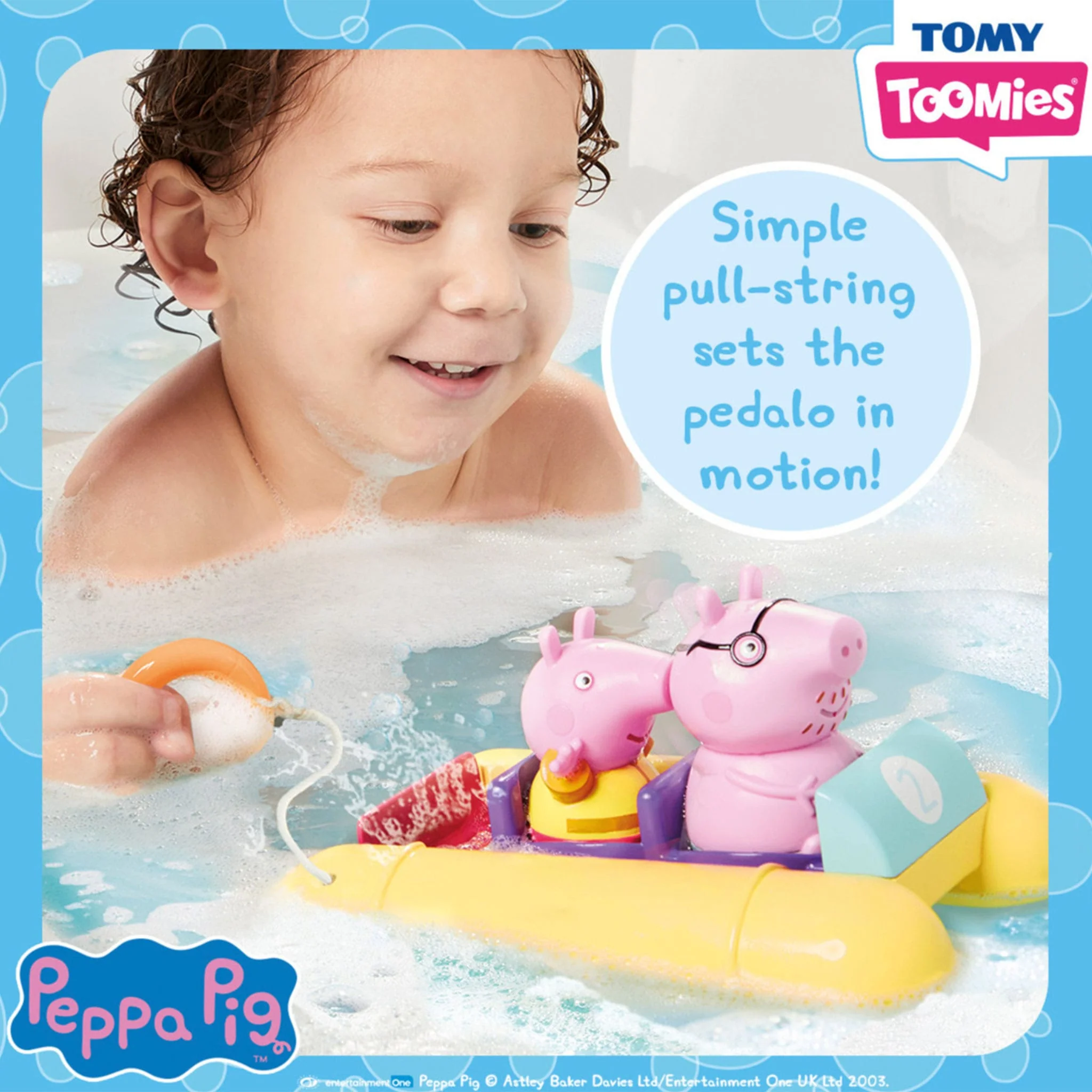 Jouet pour le Bain Pédalo Peppa Pig - Image 4