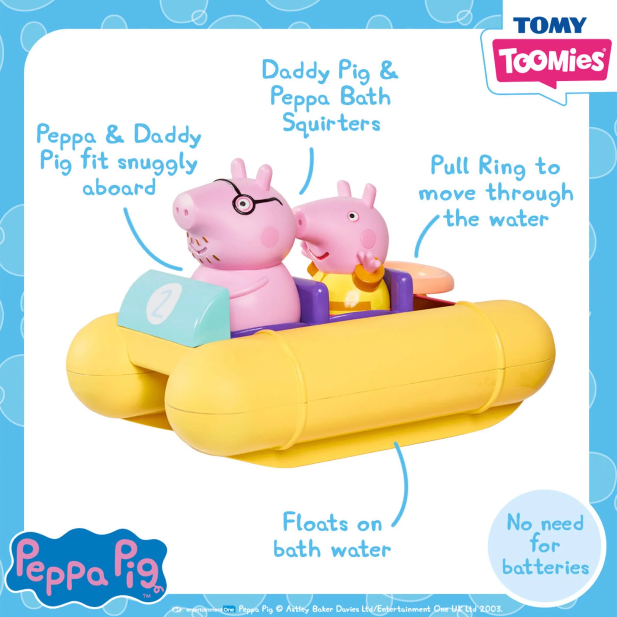 Jouet pour le Bain Pédalo Peppa Pig - Image 5