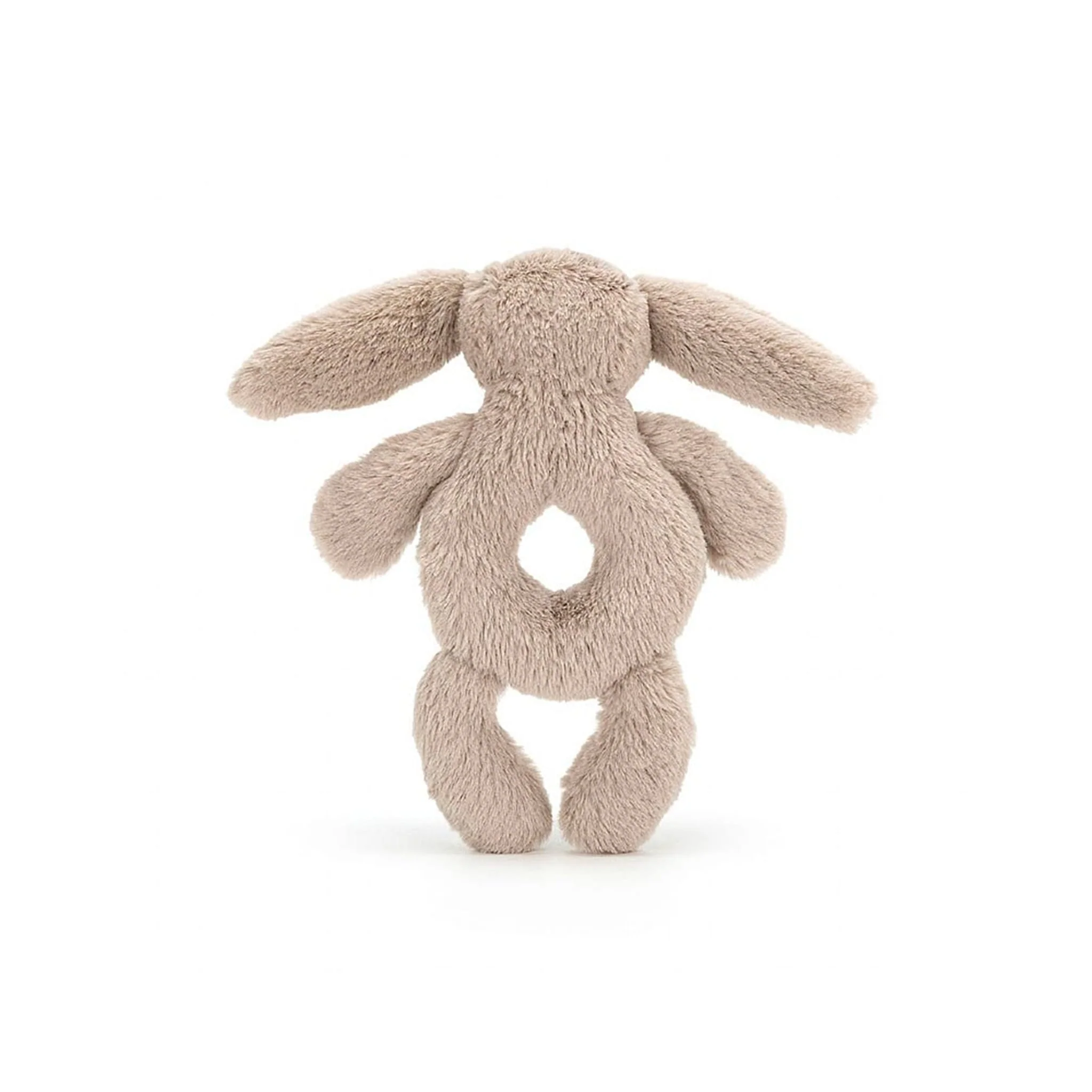 Peluche Hochet Lapin Beige - Image 4