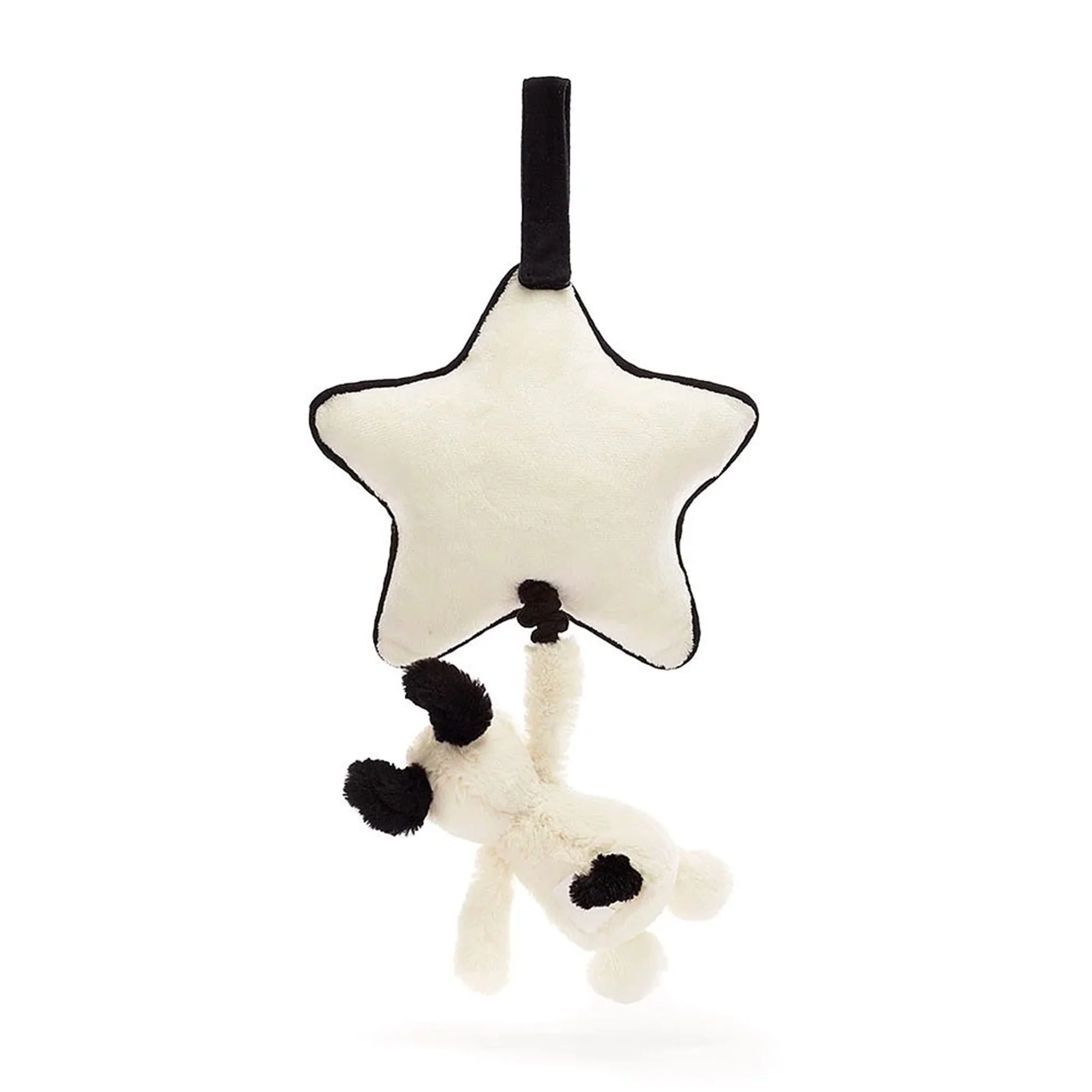 Peluche Musicale Chiot Noir & Crème - Image 3