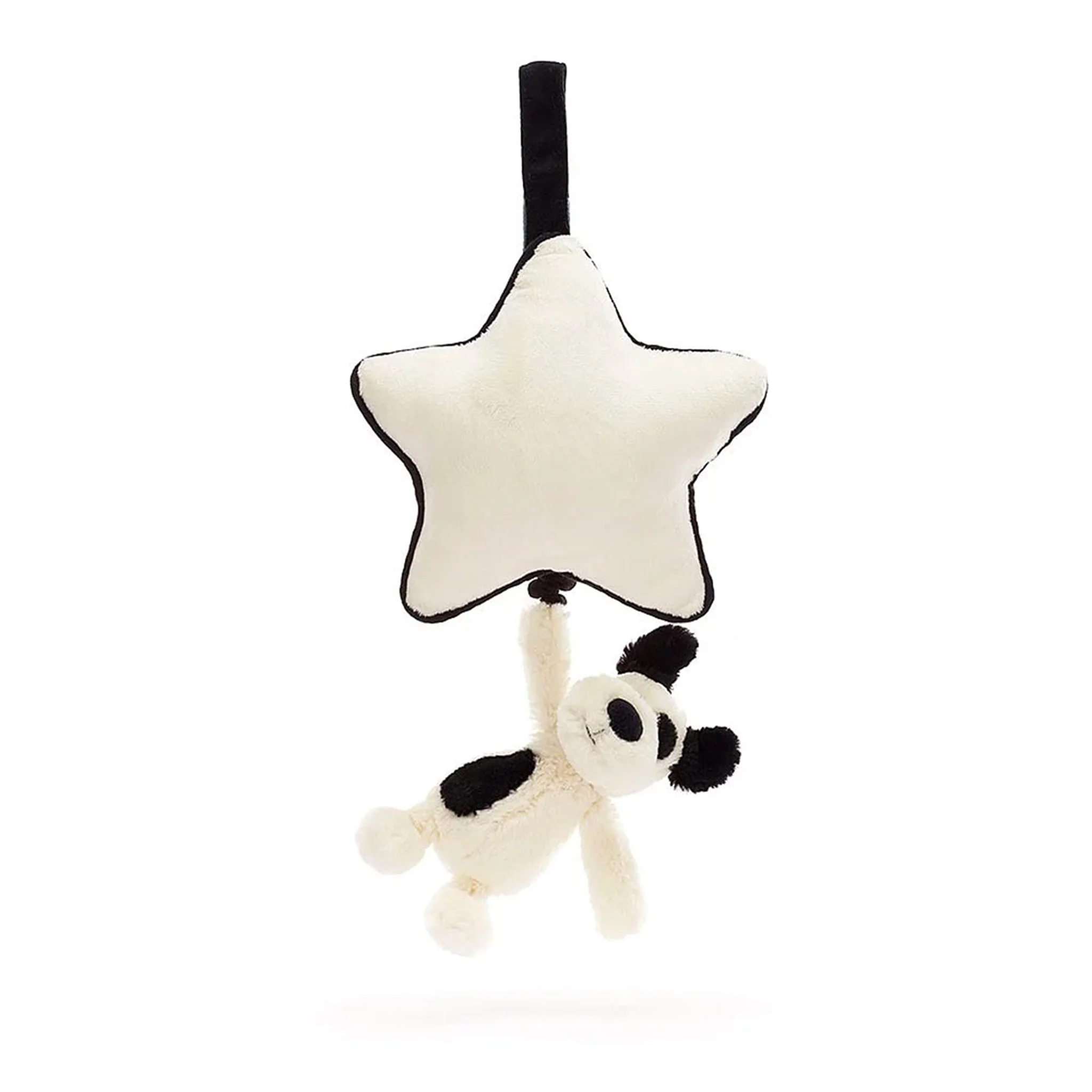 Peluche Musicale Chiot Noir & Crème - Image 4