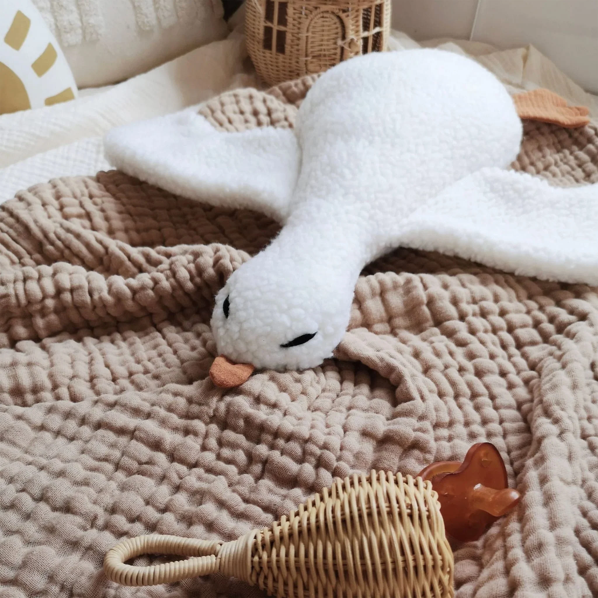 Peluche Oie Blanche - Image 5