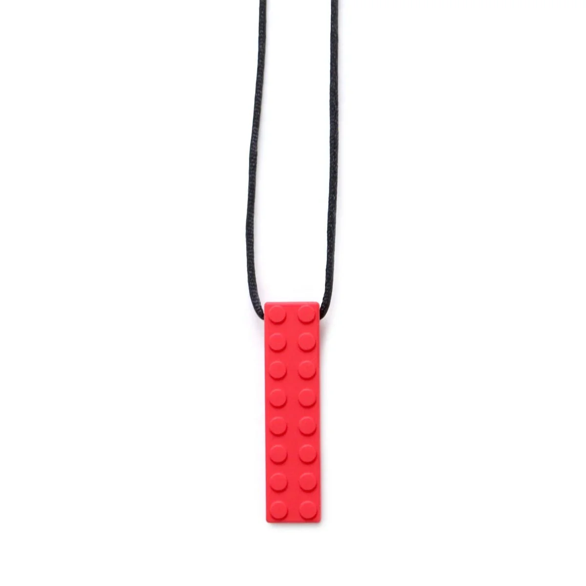 Pendentif Bloc - Rouge