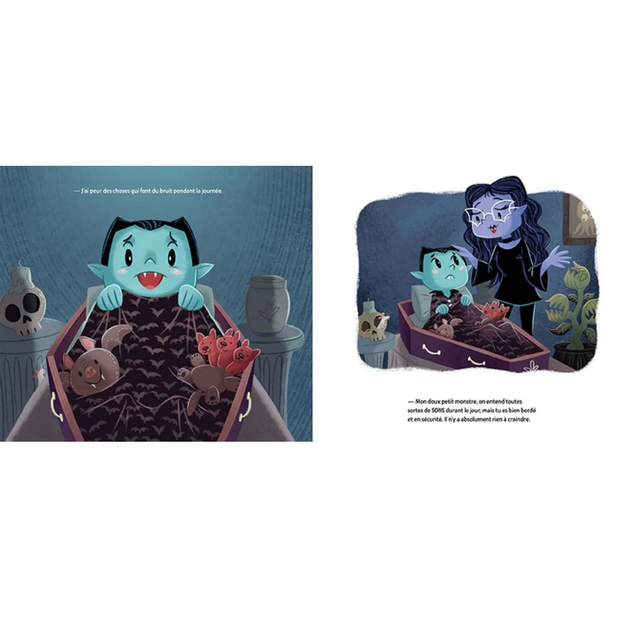 Petit Vampire A Peur Du Noir - Image 2