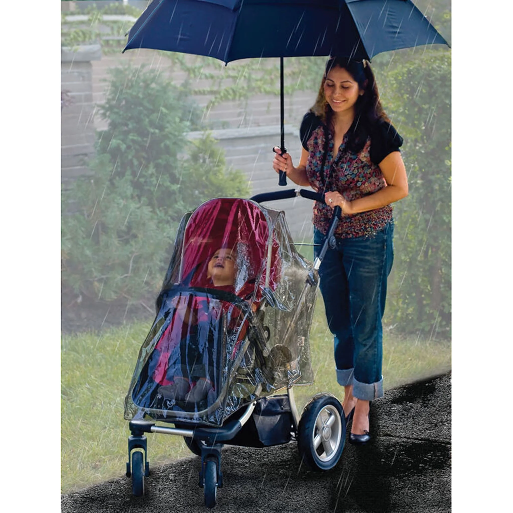 Plastique de Pluie pour Poussette Simple - Image 2