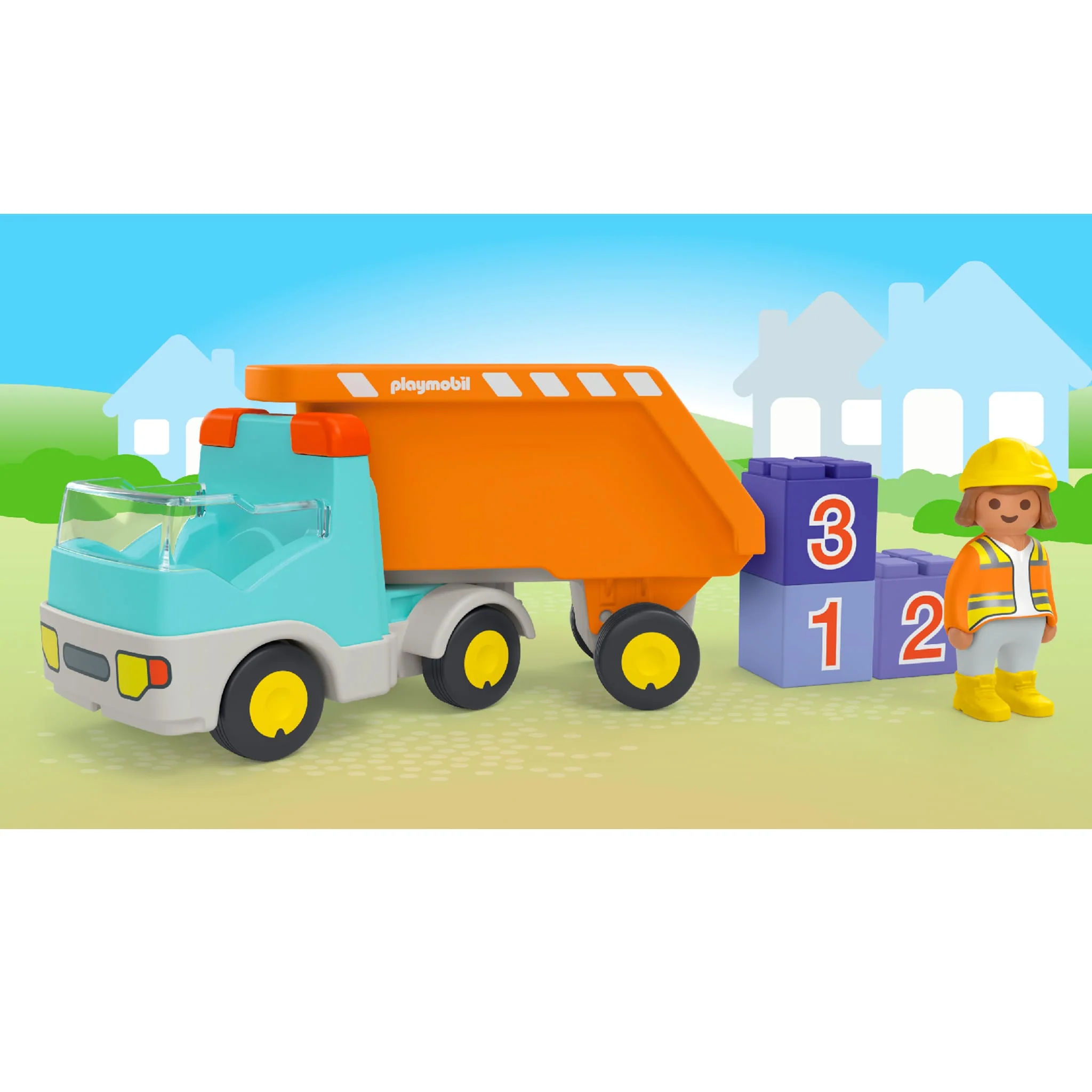 Playmobil Junior Camion Benne - Image 4