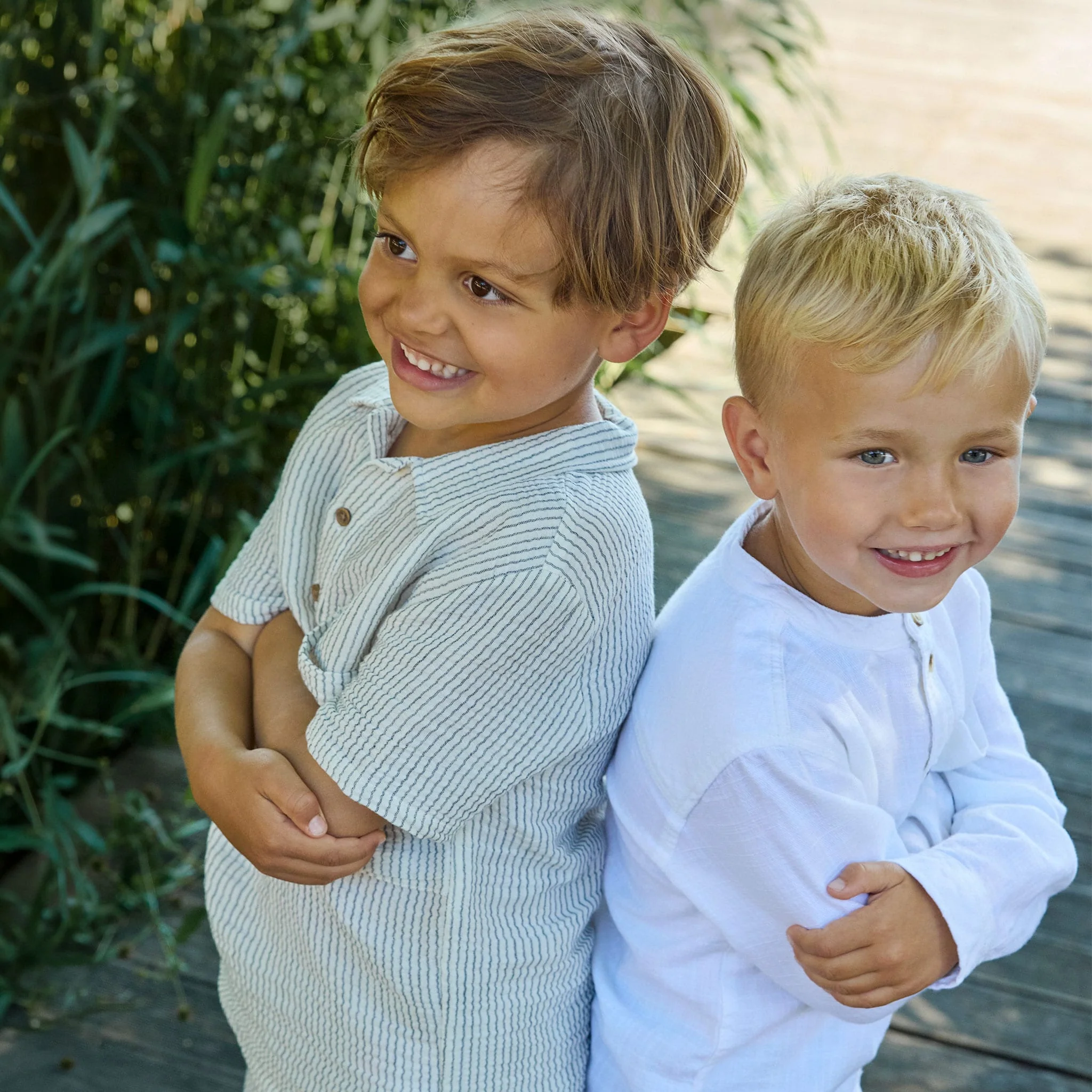 Polo Rayé Gauze 2-10ans - Image 2