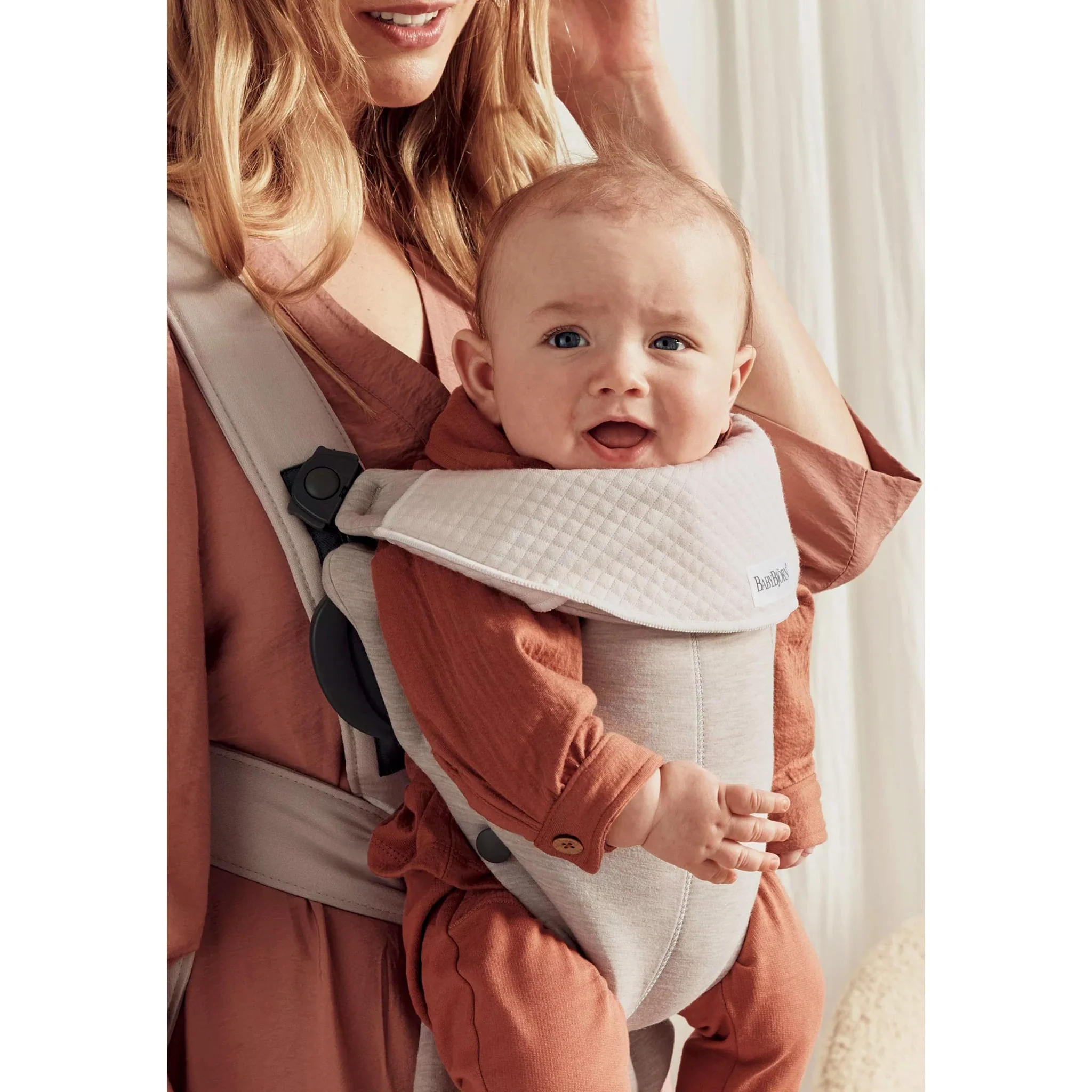 Porte-Bébé Mini 3D Jersey - Beige - Image 9