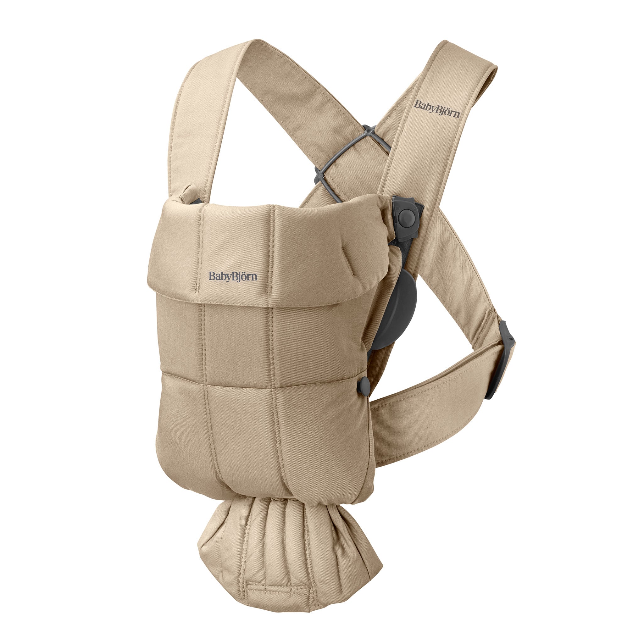 Porte-Bébé Mini - Wooven Beige - Image 3