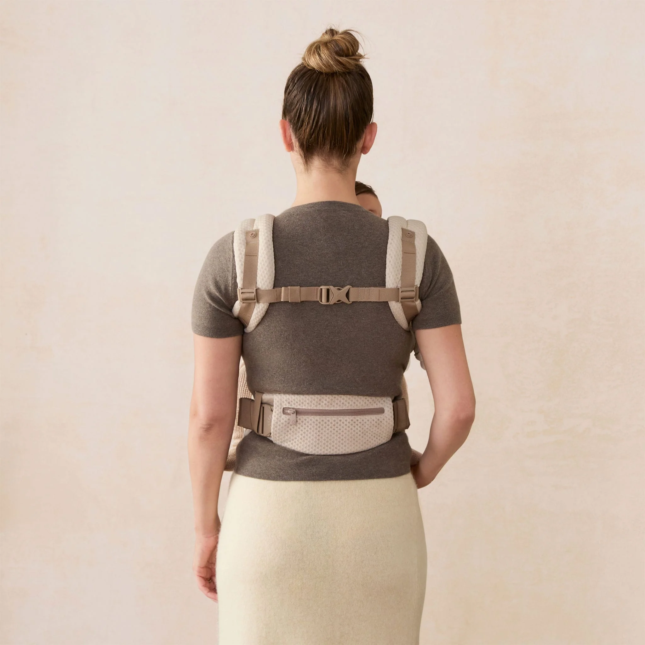 Porte-Bébé Omni Deluxe Mesh - Beige Naturel - Image 5