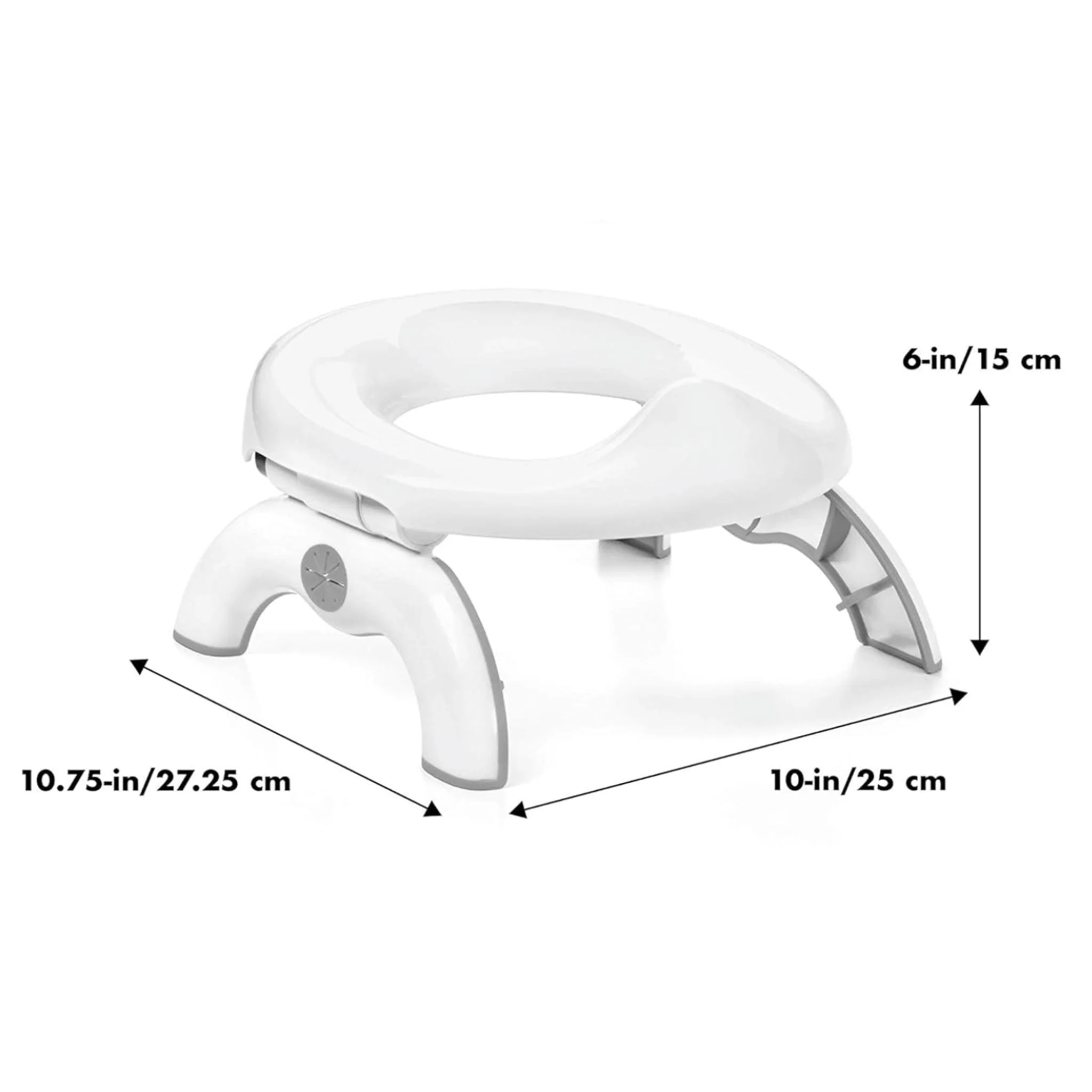 Pot de Voyage 2-in-1 Go Potty™ - Gris - Image 9