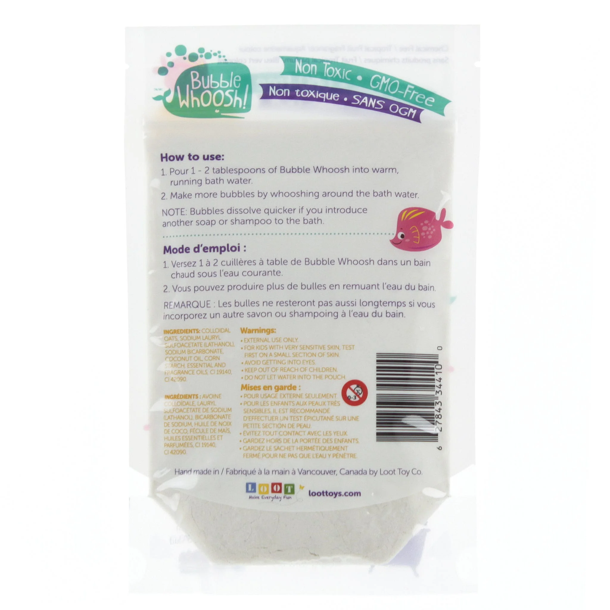 Poudre de Bain Moussante Bubble Whoosh - Aquamarine - Image 2