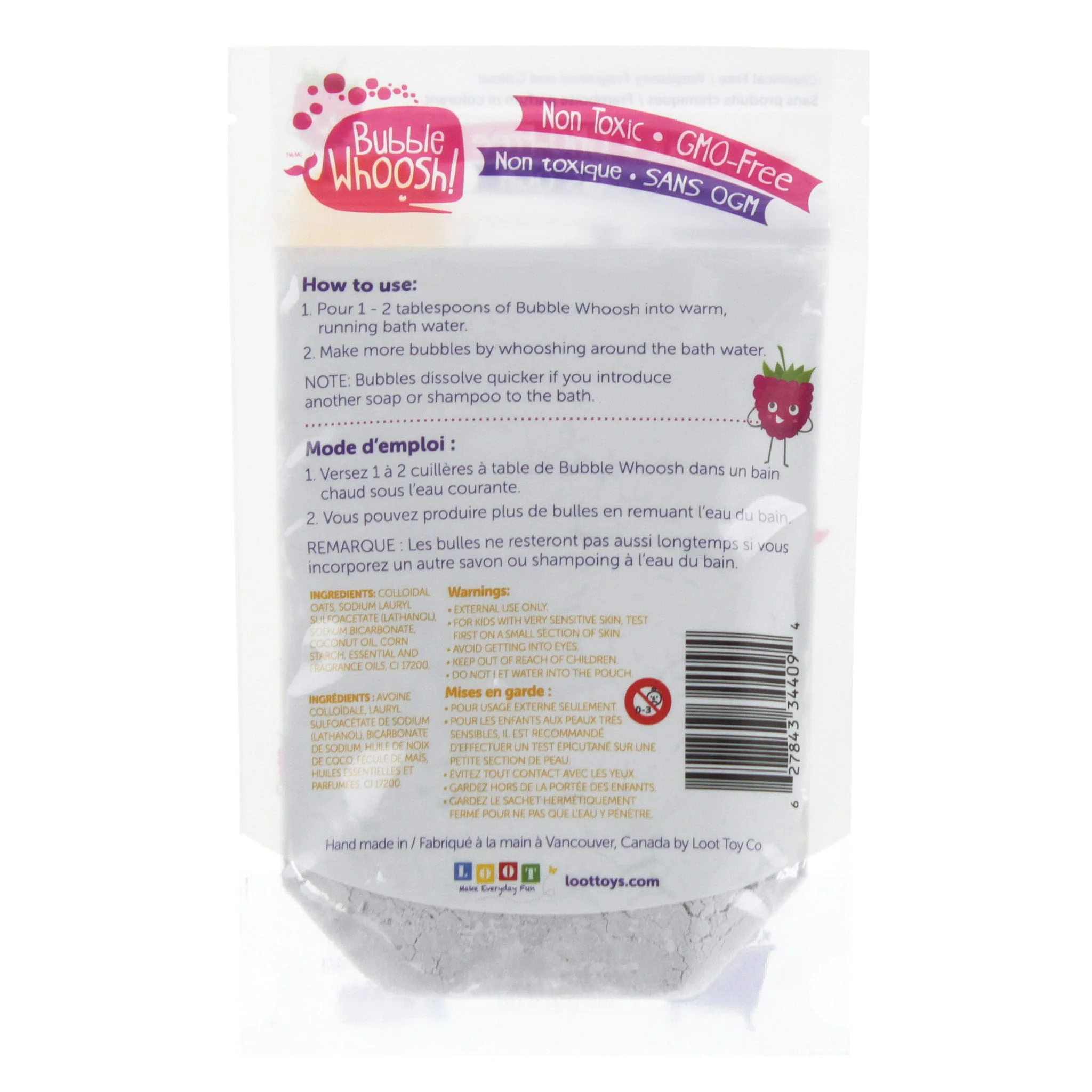 Poudre de Bain Moussante Bubble Whoosh - Framboise - Image 2