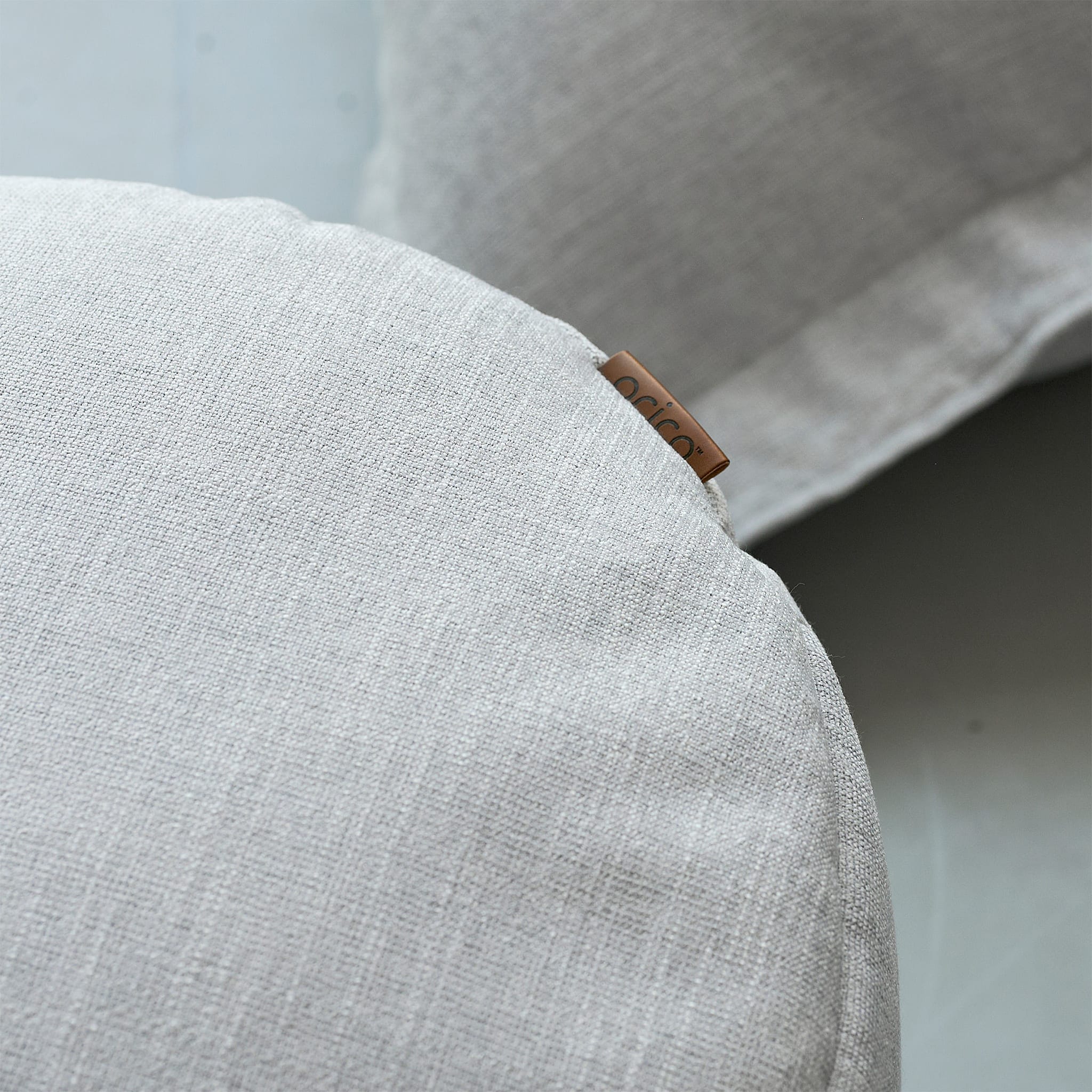 Pouf Repose Pieds - Gris Galet - Image 3