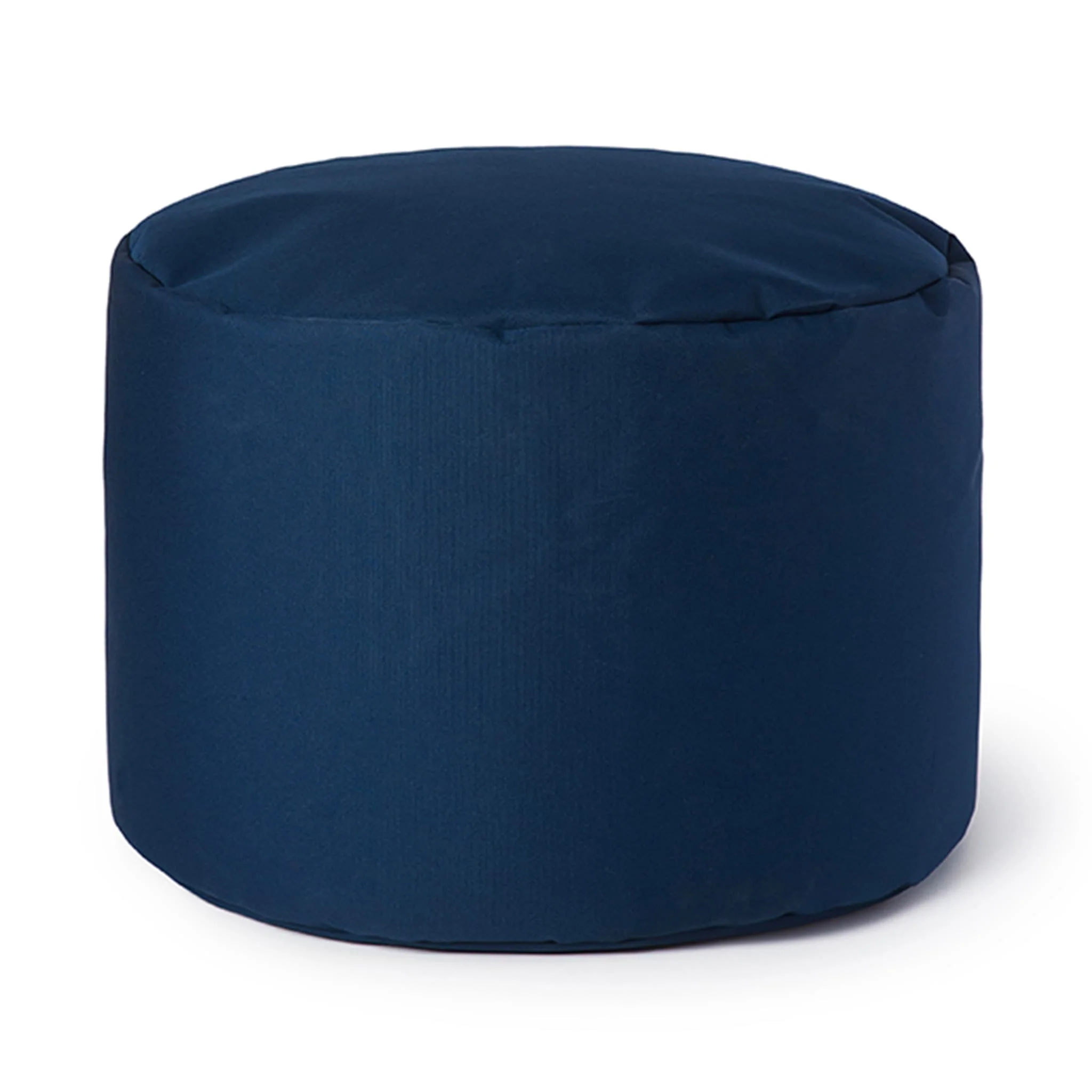 Pouf Repose-pieds Rond - Marin