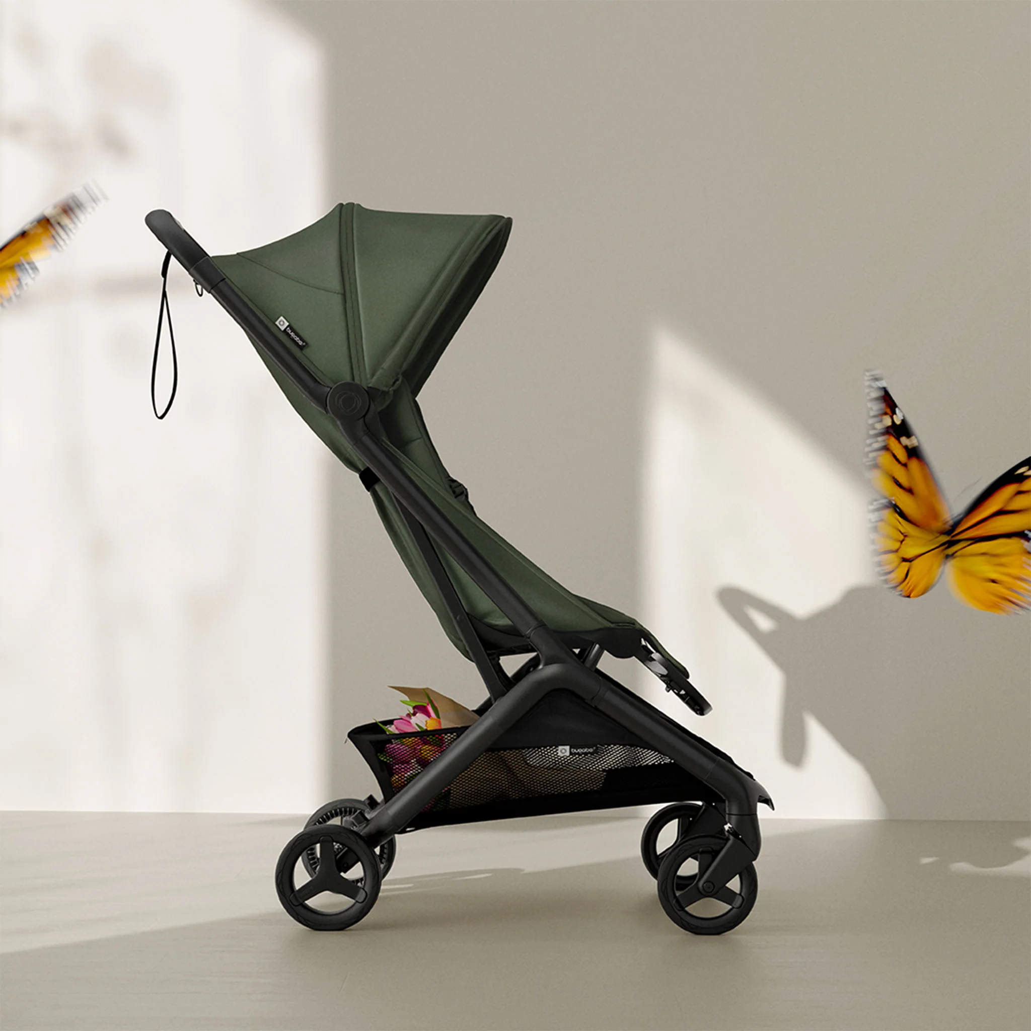Poussette Butterfly 2 - Vert Forest - Image 2