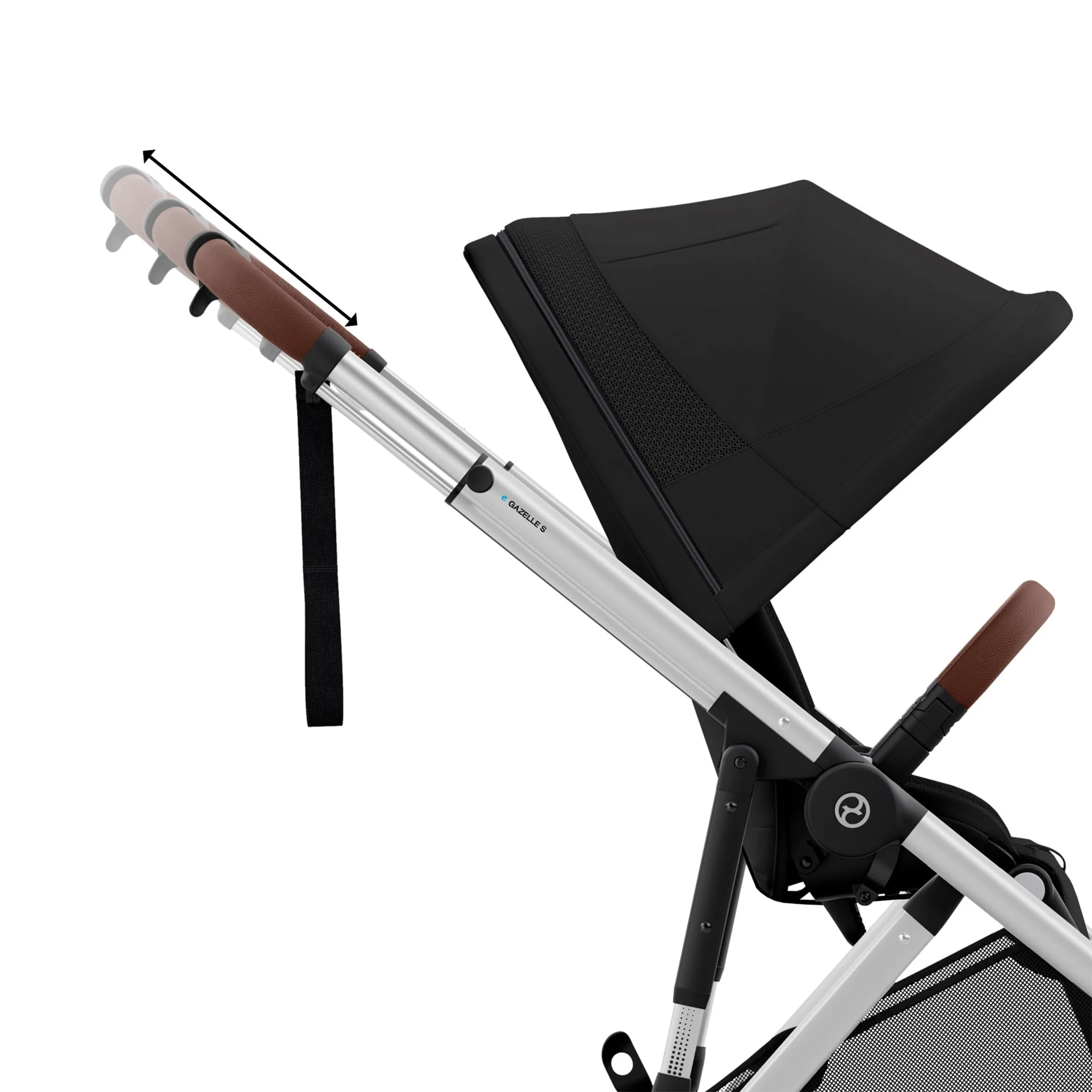 Poussette eGazelle S - Noir - Image 9