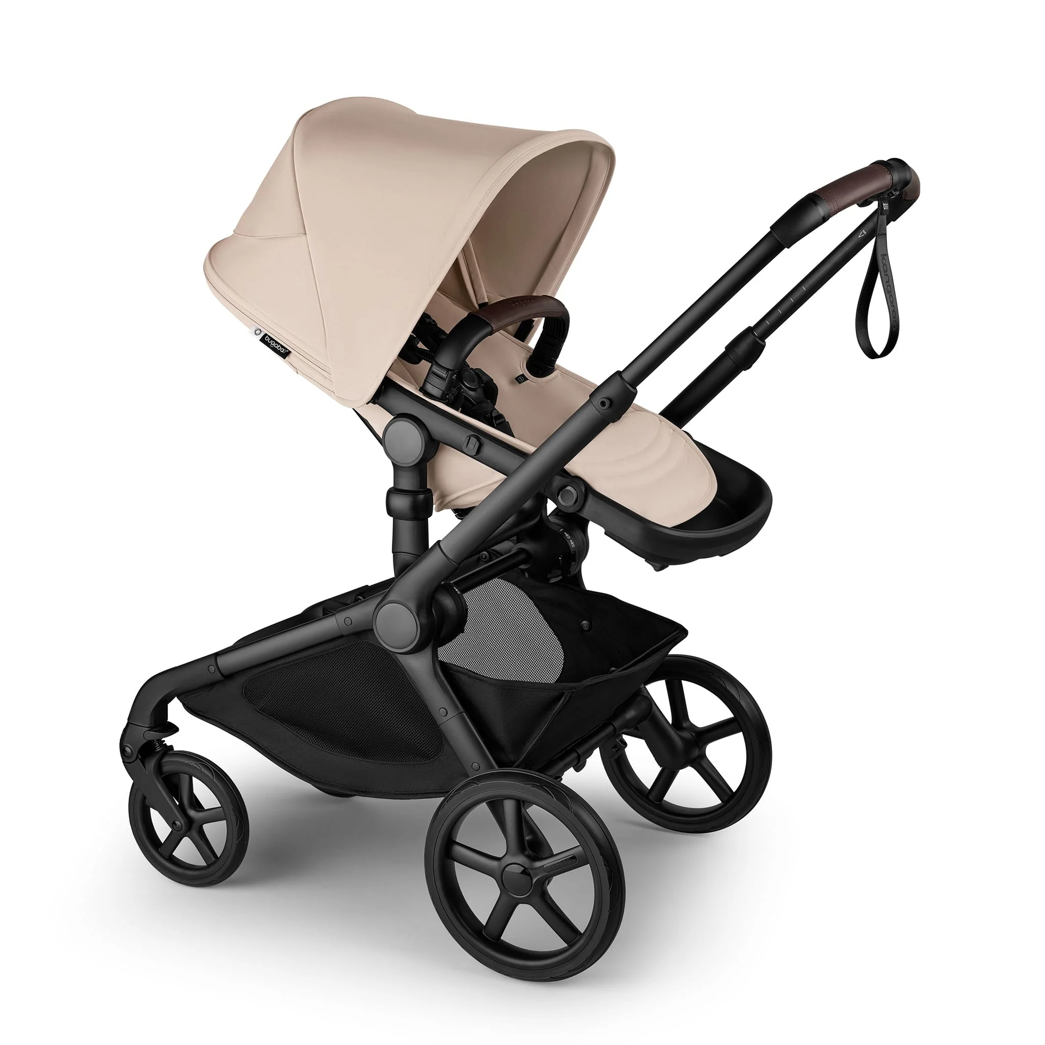 Poussette Complète Kangaroo - Noir / Taupe - Image 13