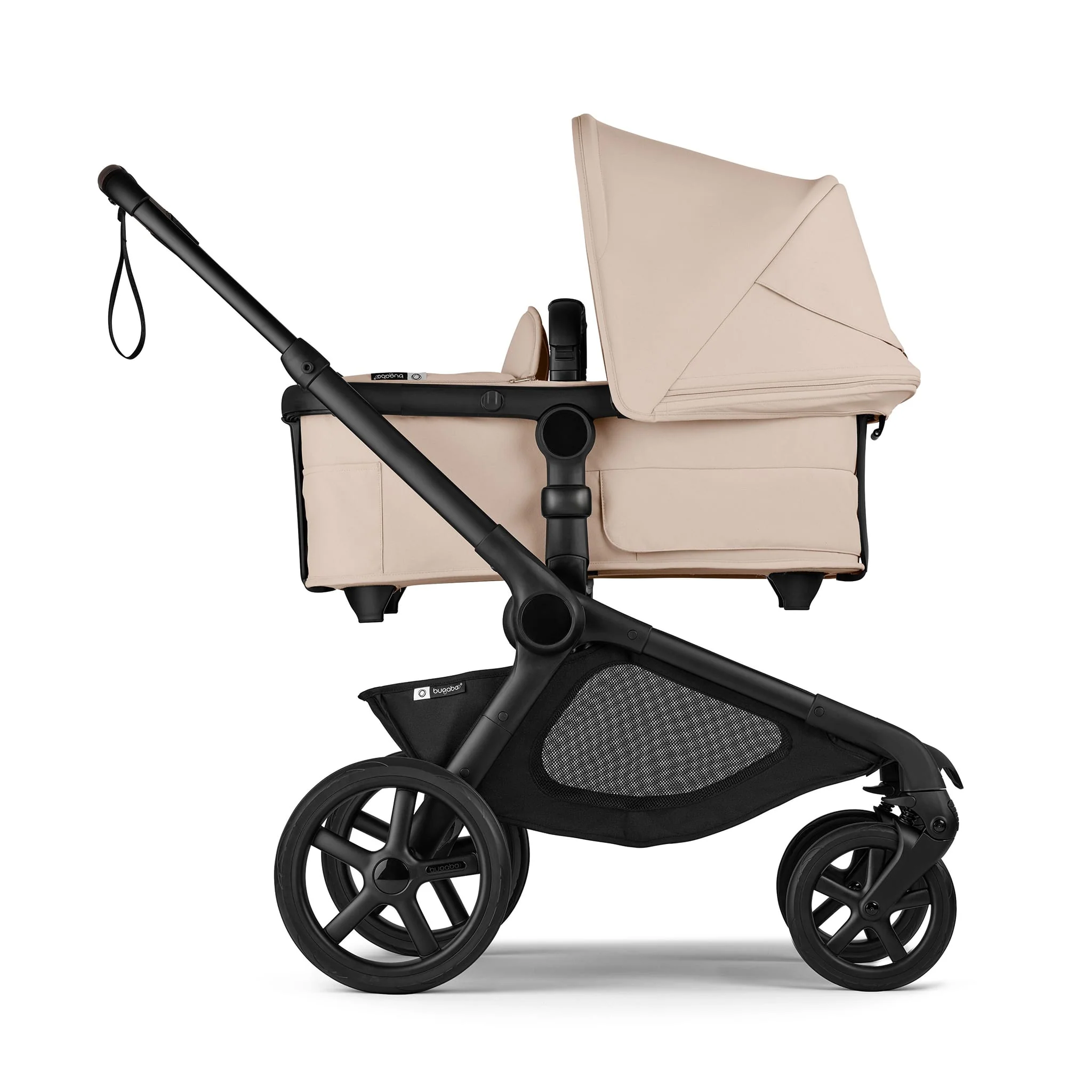 Poussette Complète Kangaroo - Noir / Taupe - Image 5