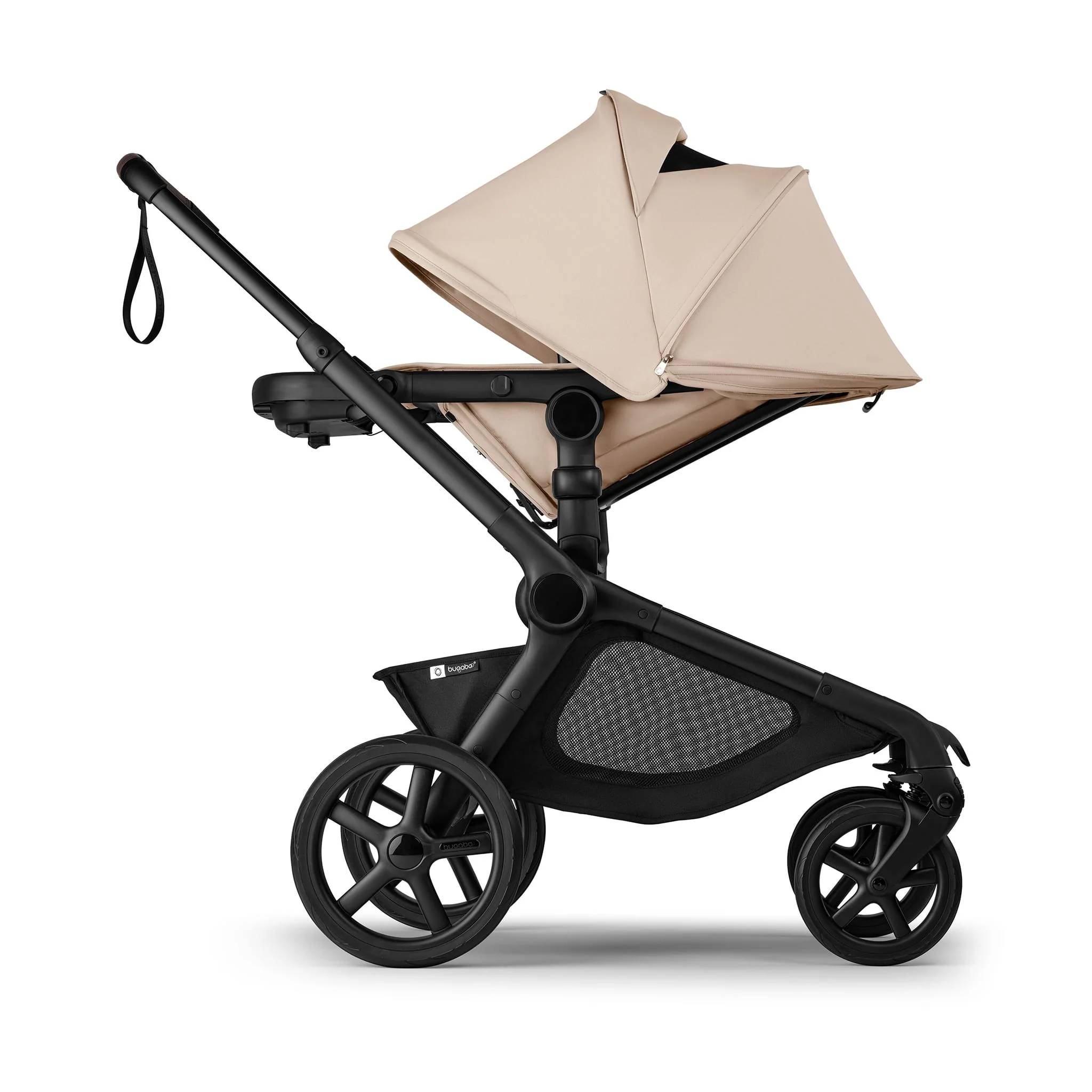 Poussette Complète Kangaroo - Noir / Taupe - Image 9