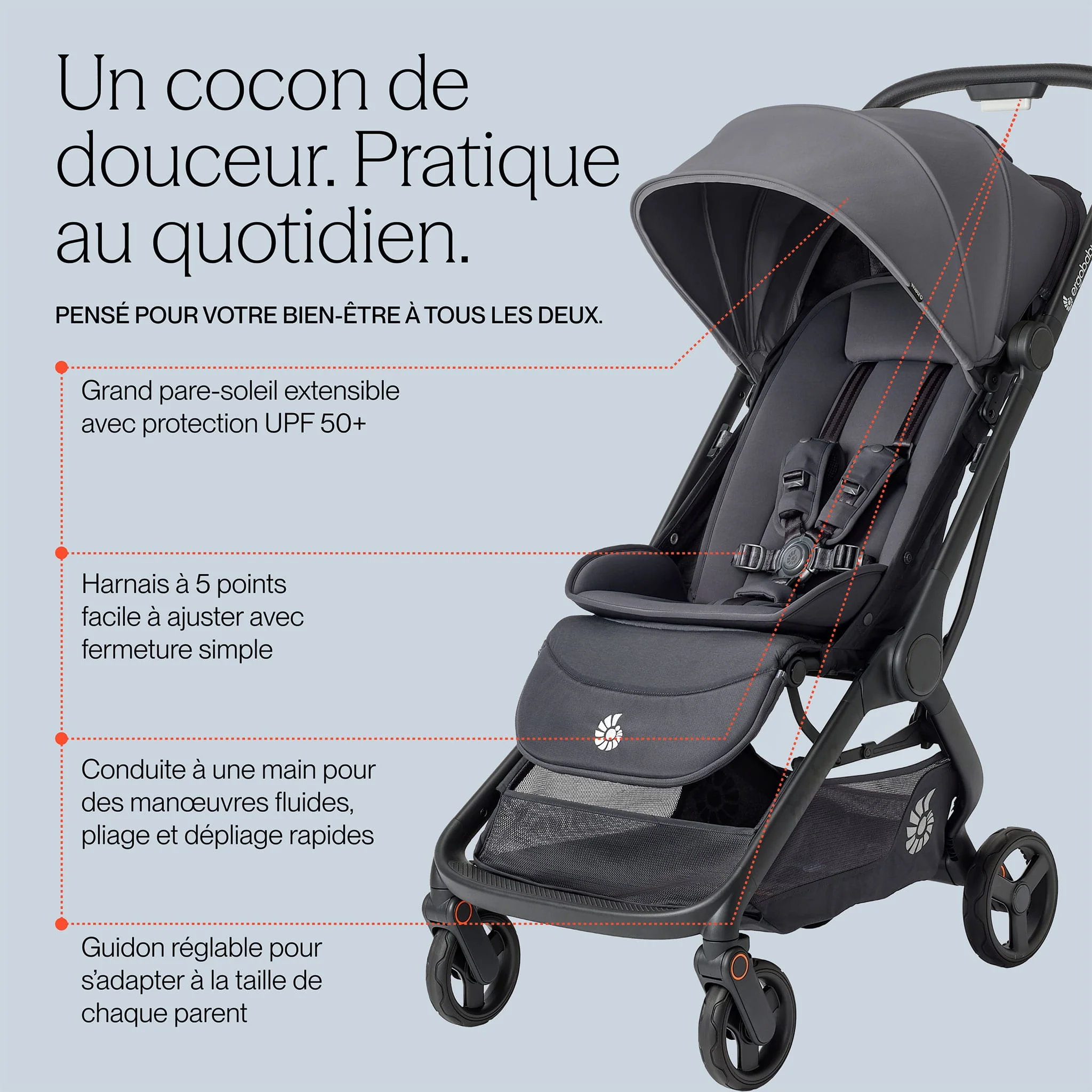Poussette Metro 3 - Beige - Image 11
