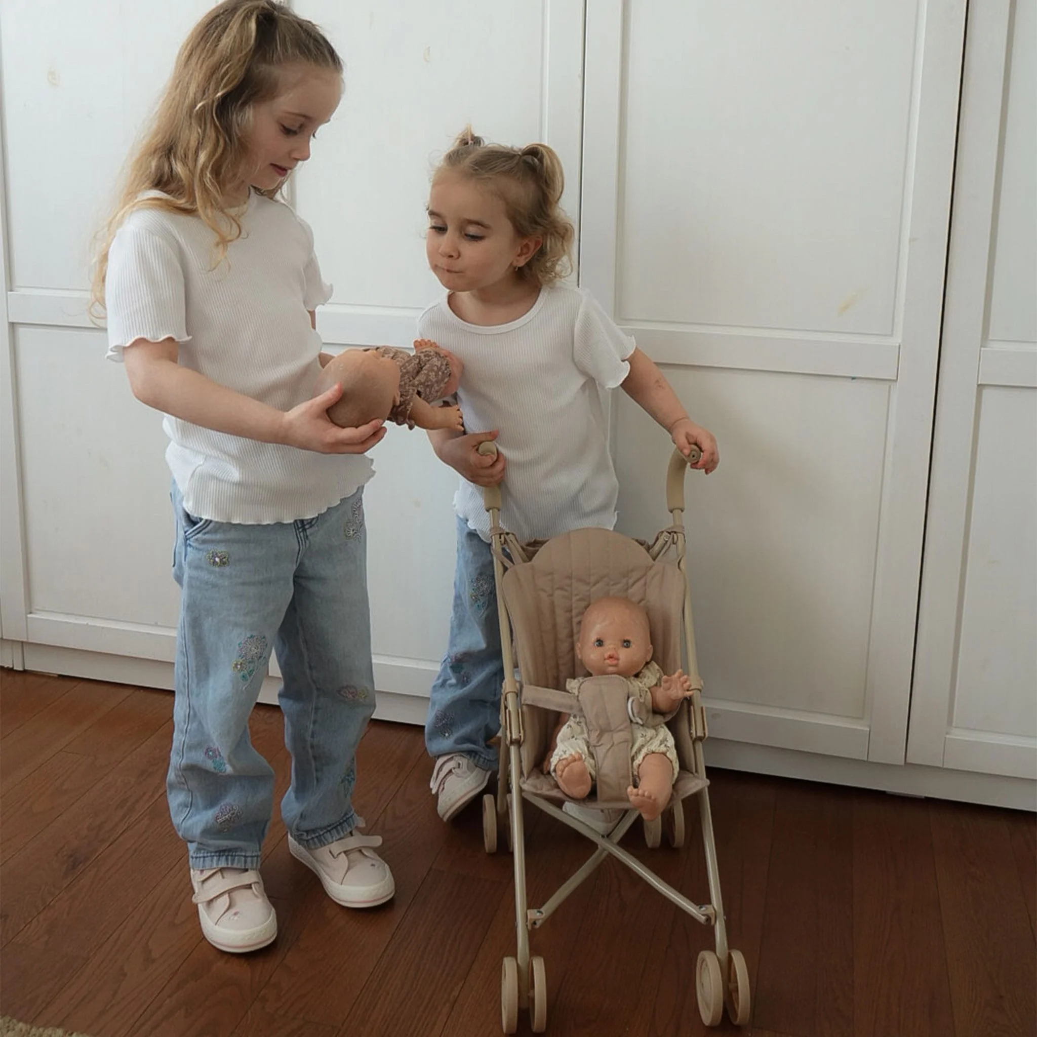 Poussette pour Poupée - Beige - Image 6
