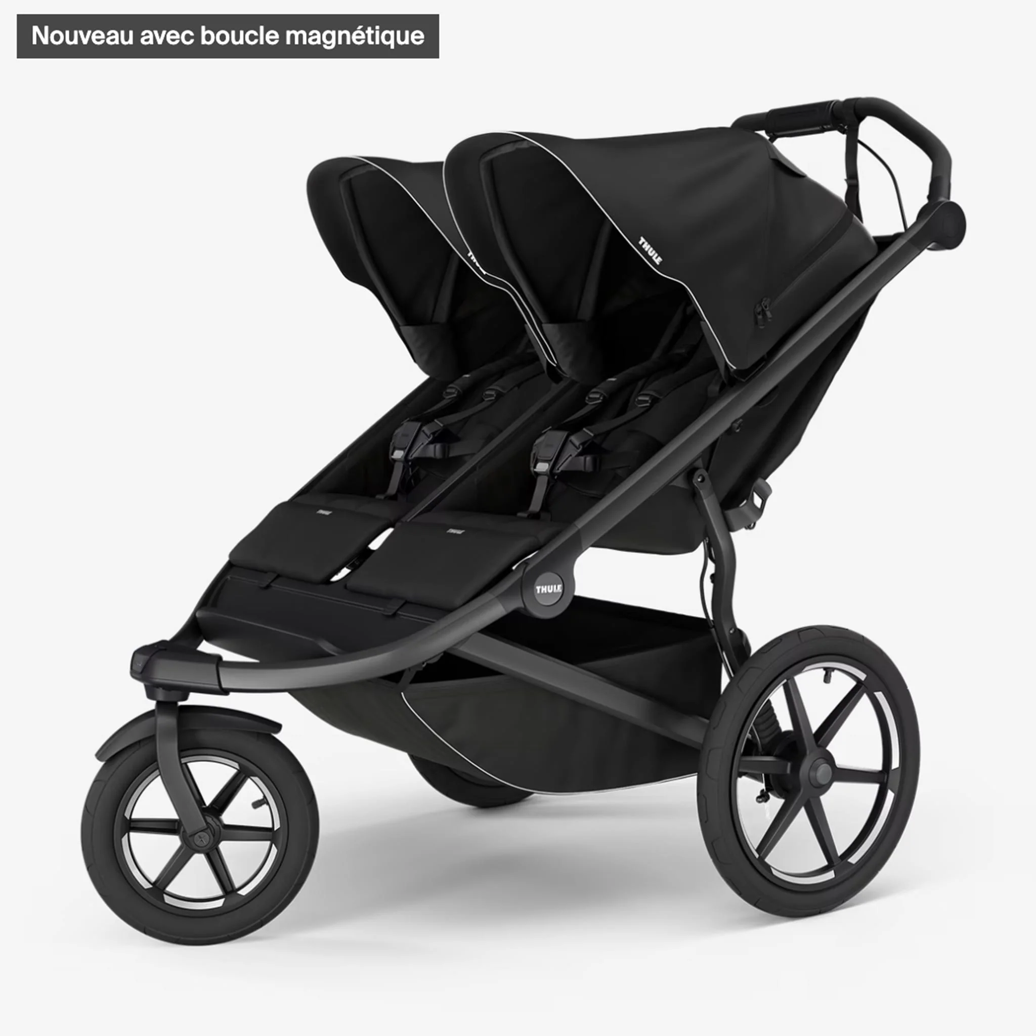 Poussette Urban Glide 3 Double avec Boucle Magnétique - Image 2