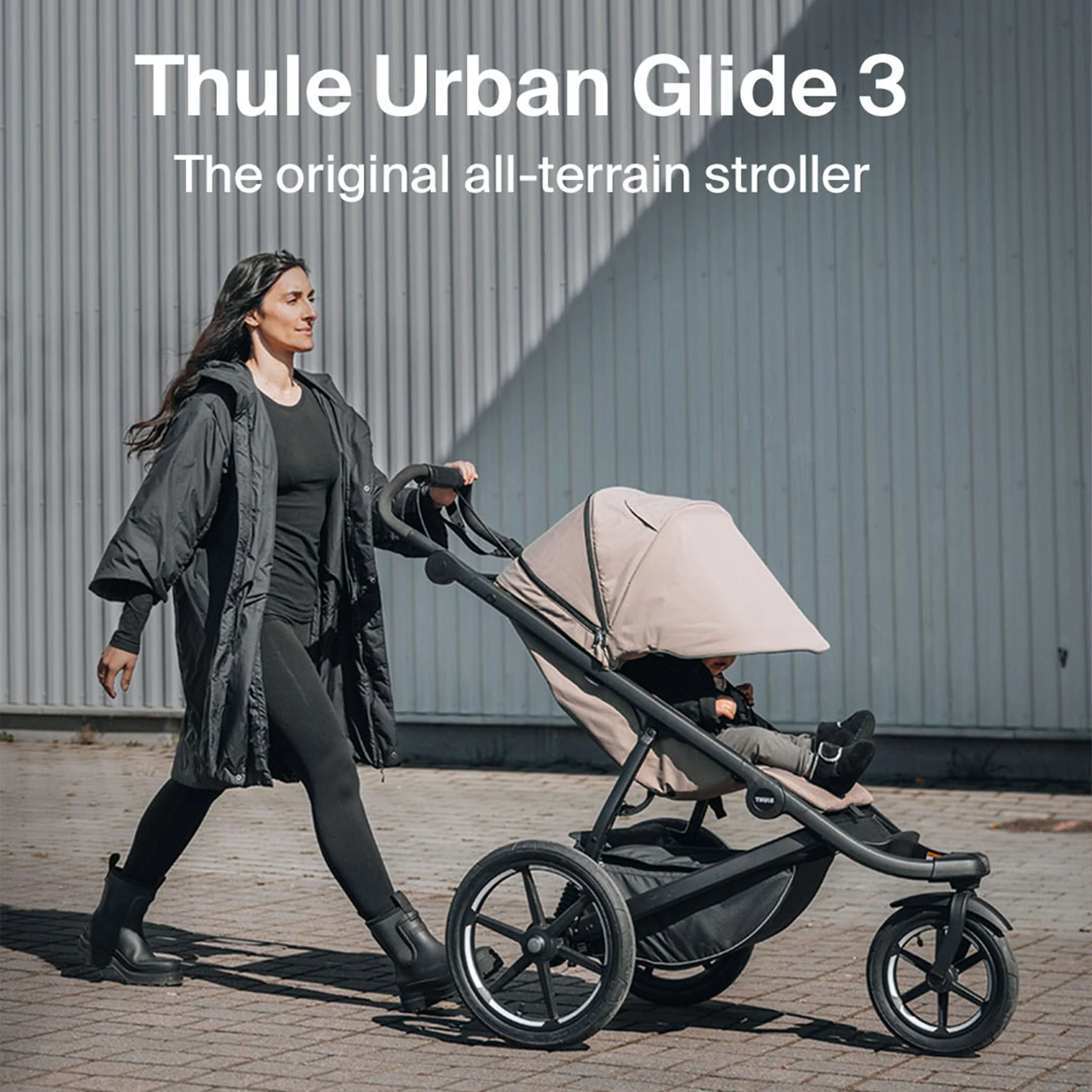 Poussette Urban Glide 3 avec Porte-Gobelet - Taupe - Image 5