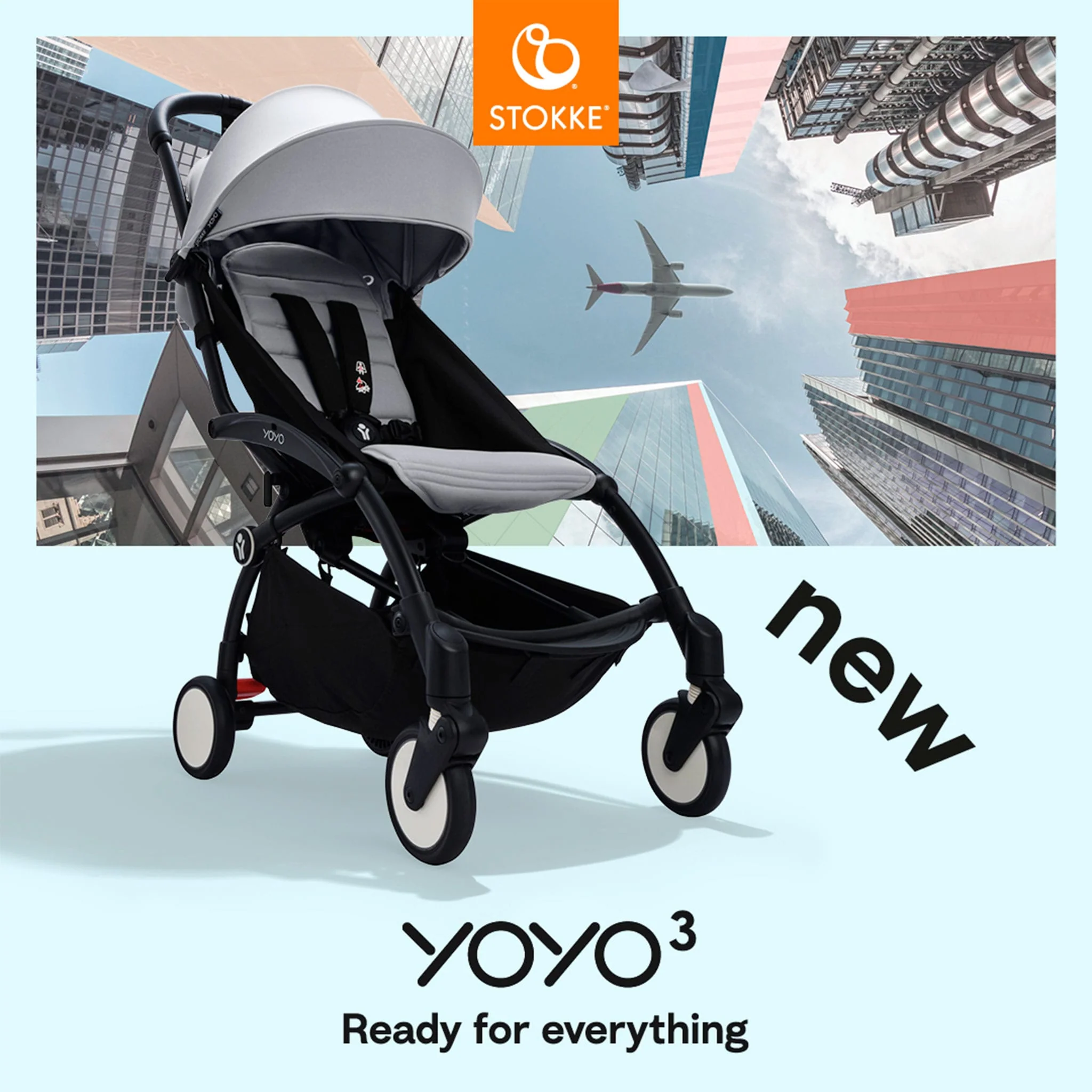 Poussette YOYO³ Complète - Noir / Ginger - Image 10