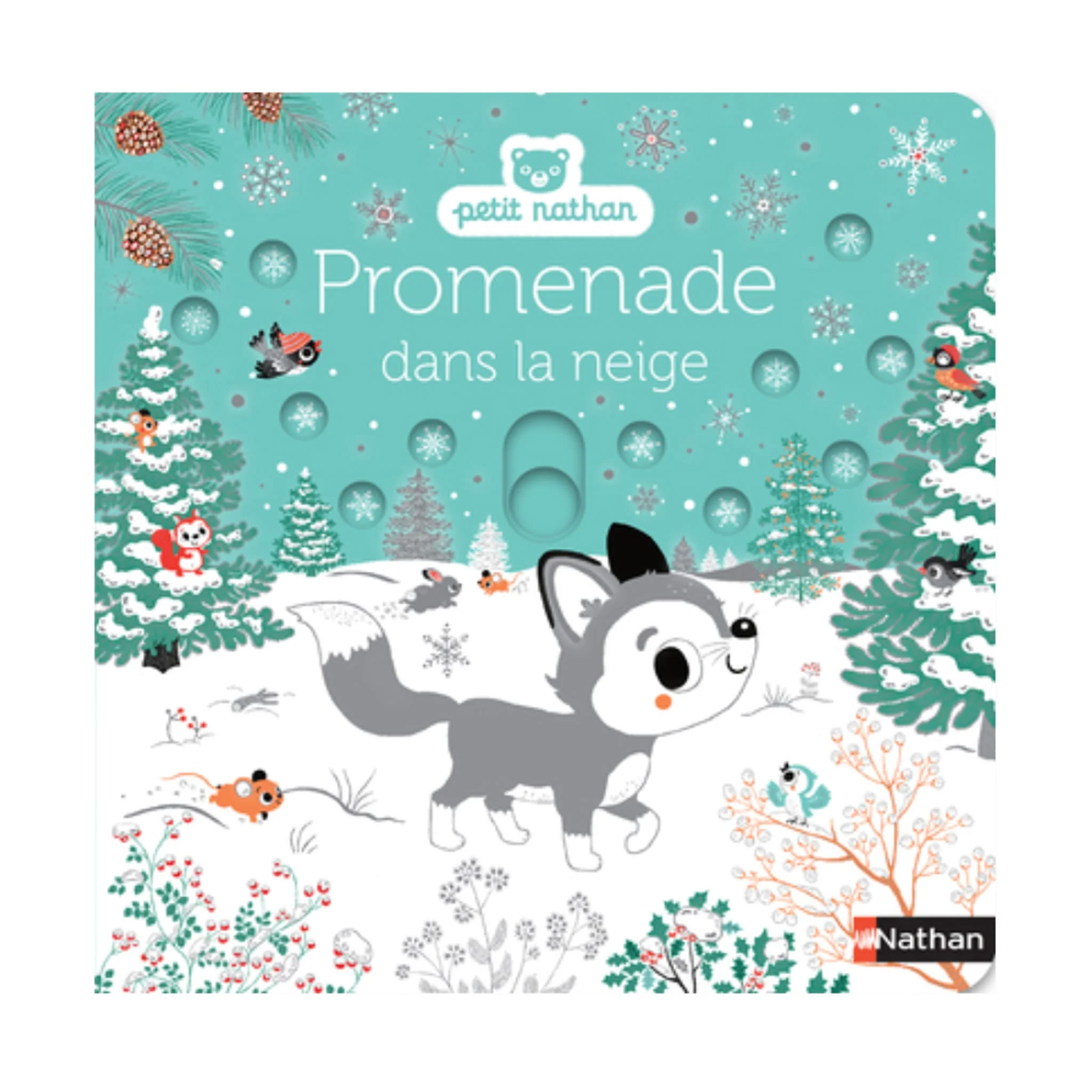 Promenade Dans La Neige- Livre d’Éveil Animé