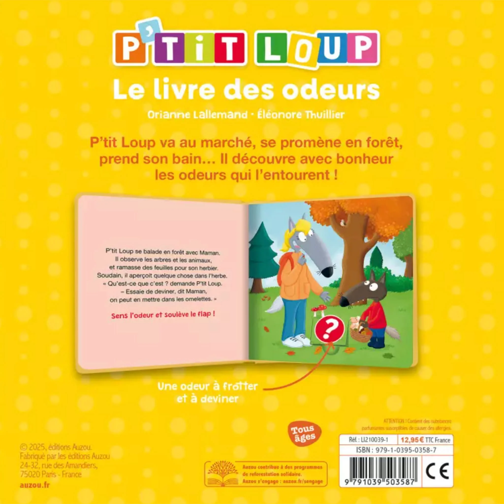 P'tit Loup Le Livre Des Odeurs - Image 4