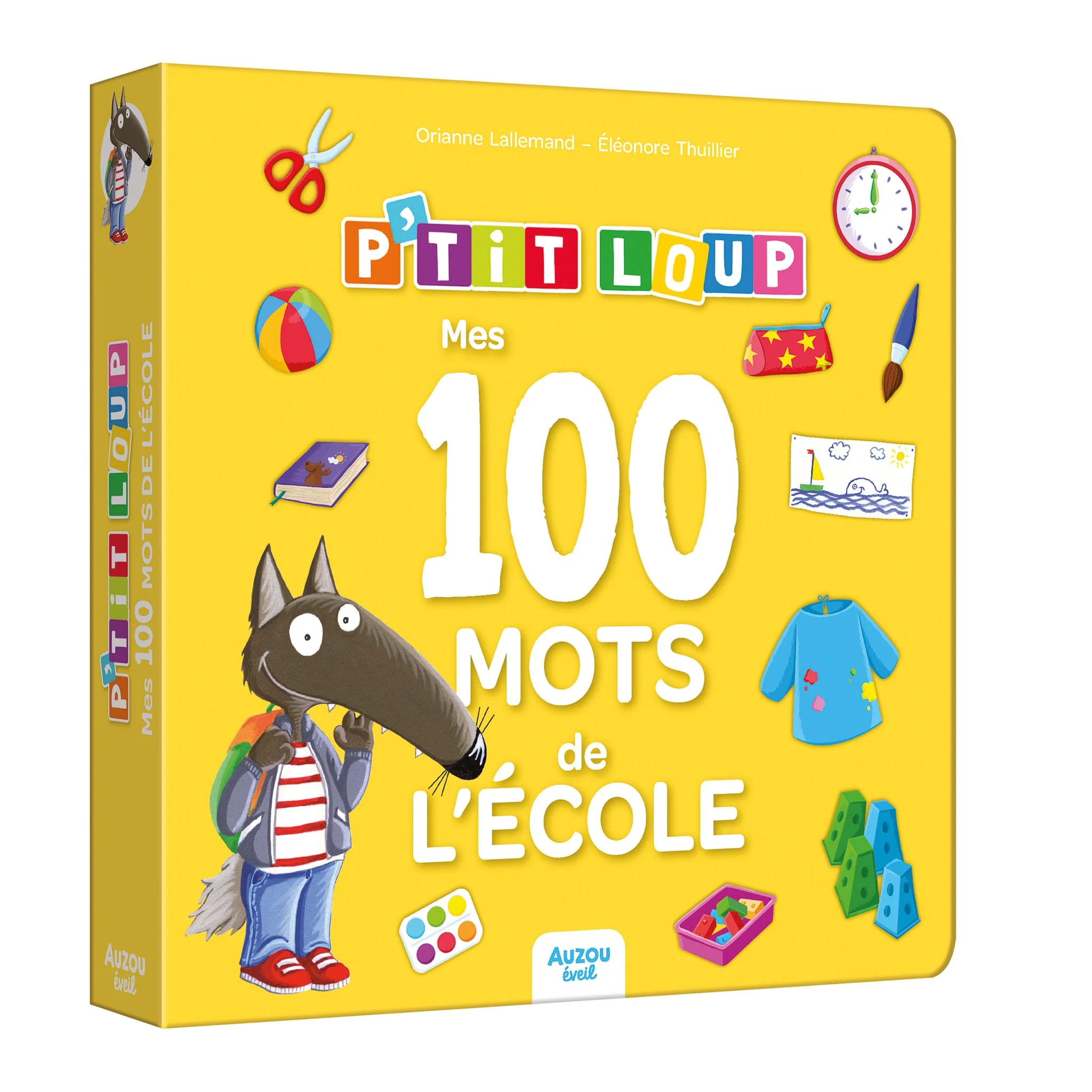 P'tit Loup Mes 100 Mots De L'école - Version Québec