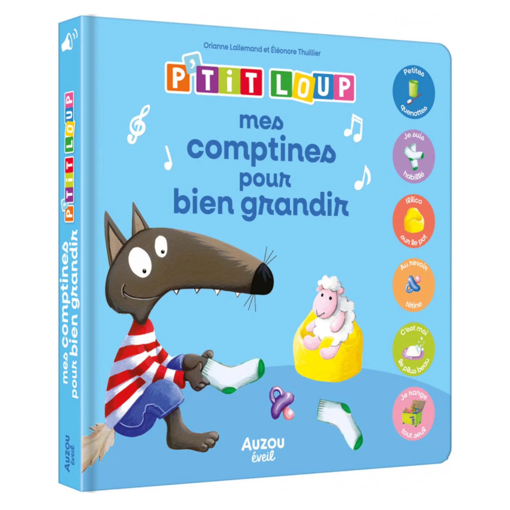 P'tit Loup Mes Comptines Pour Bien Grandir