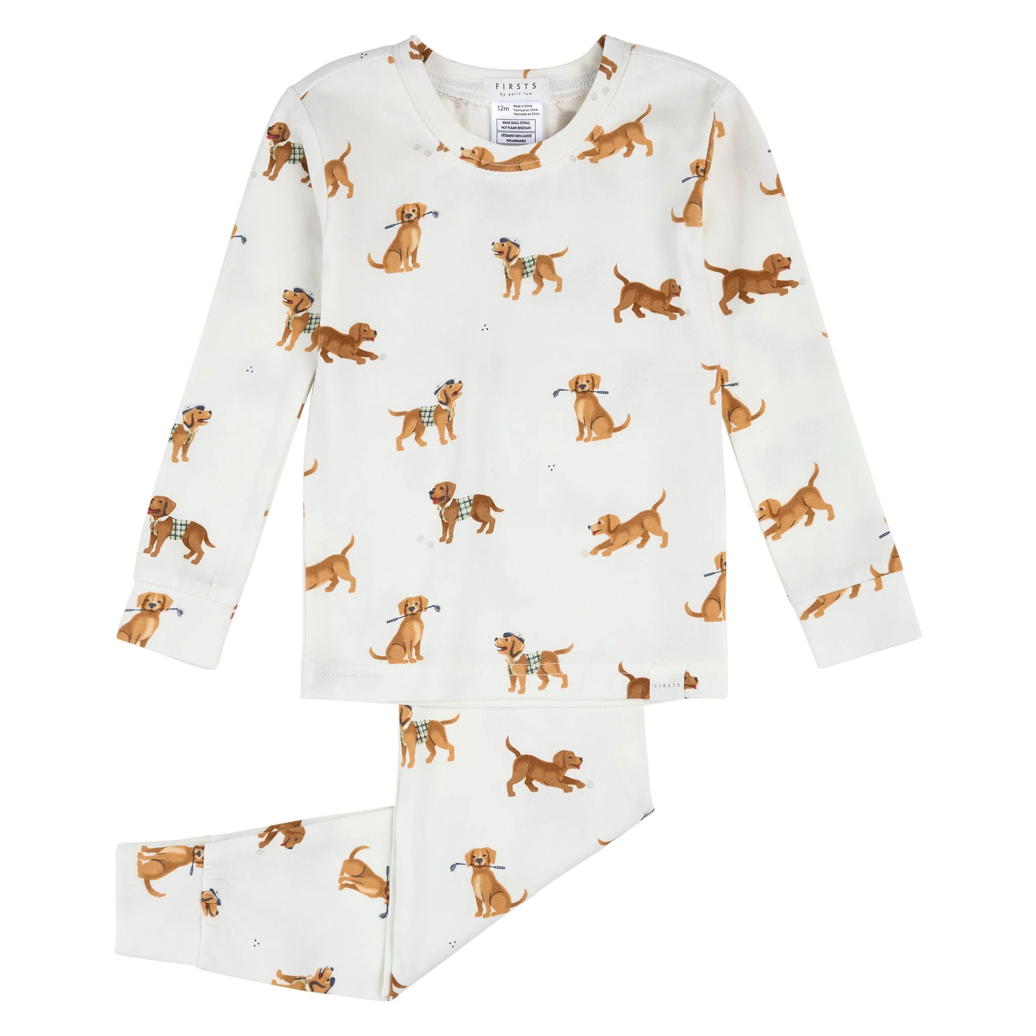 Pyjama Deux Pièces Chien Golf 12-24mois