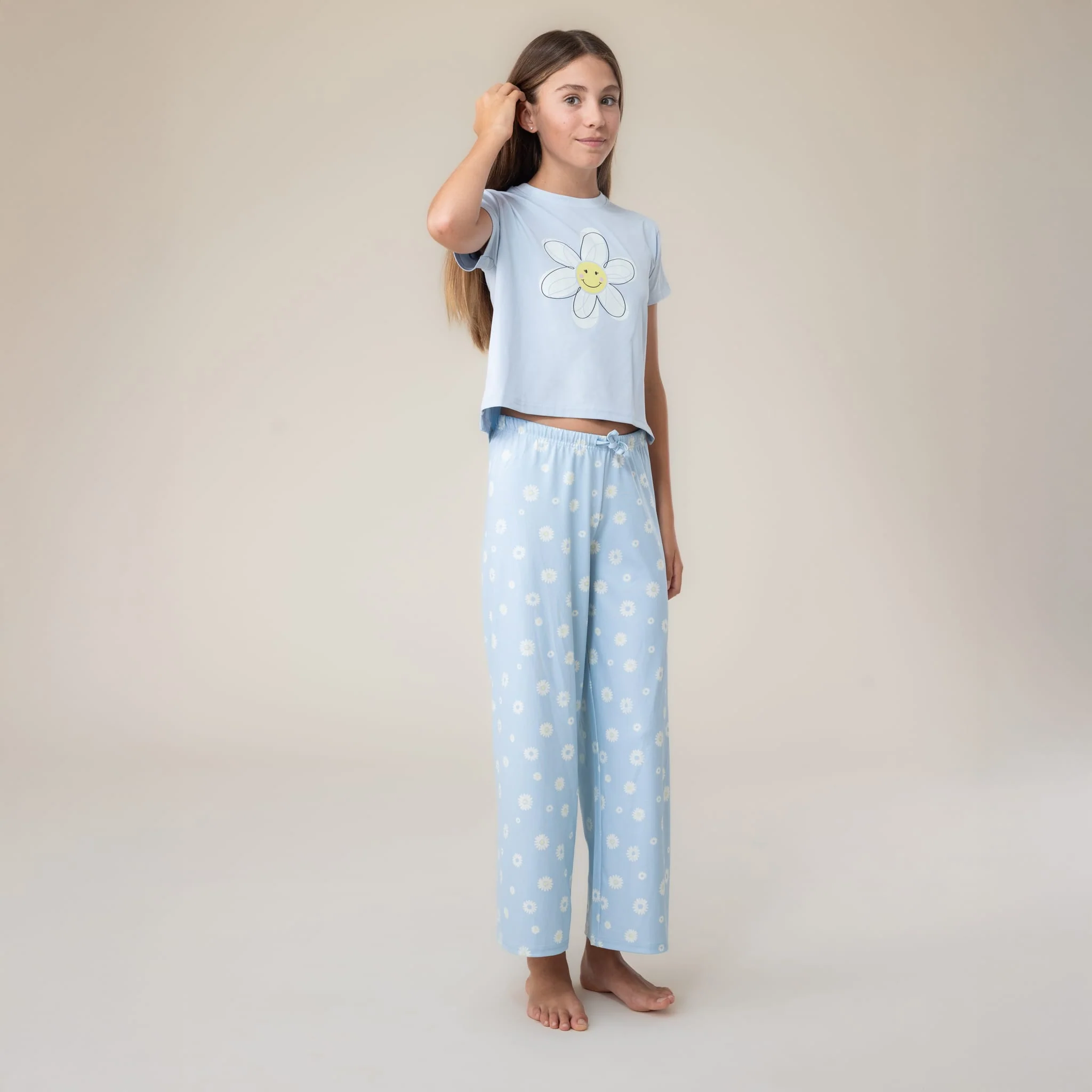 Pyjama Trois Pièces Marguerites 2-12ans - Image 5
