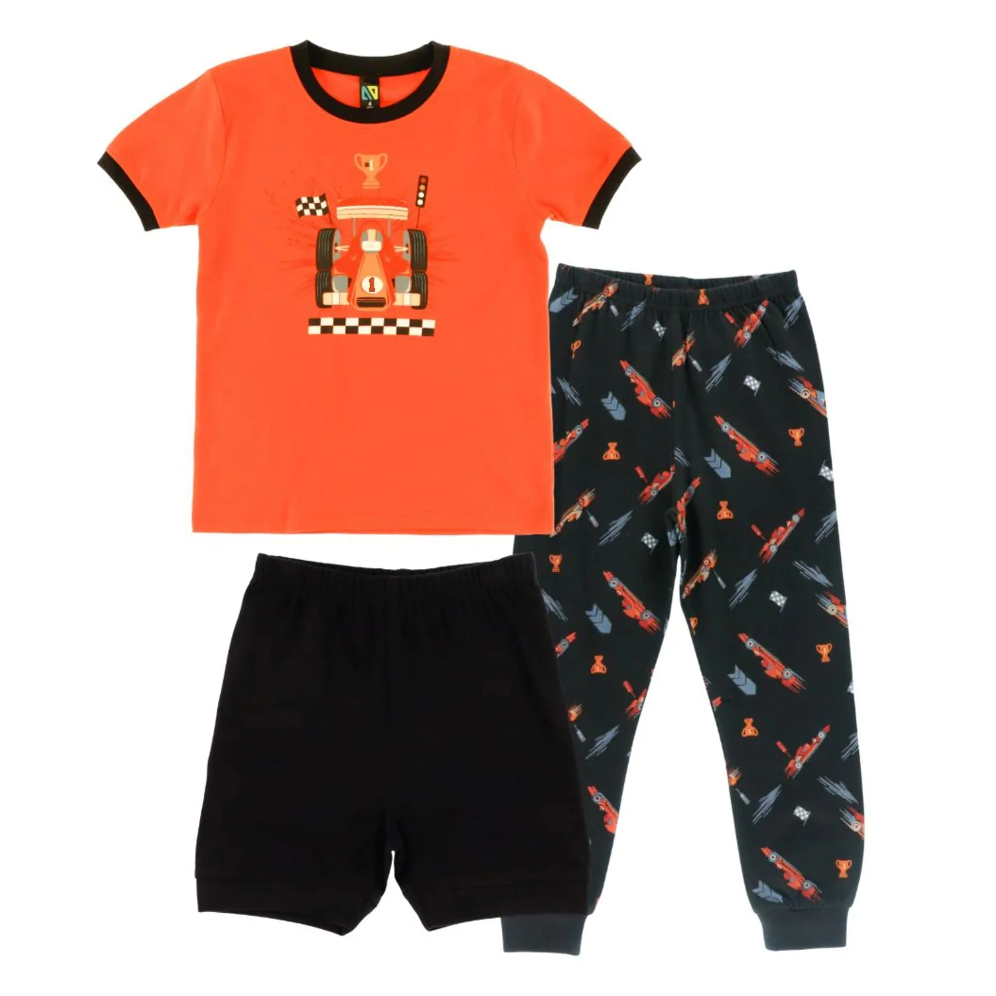 Pyjama 3 Pièces Voitures 2-12ans