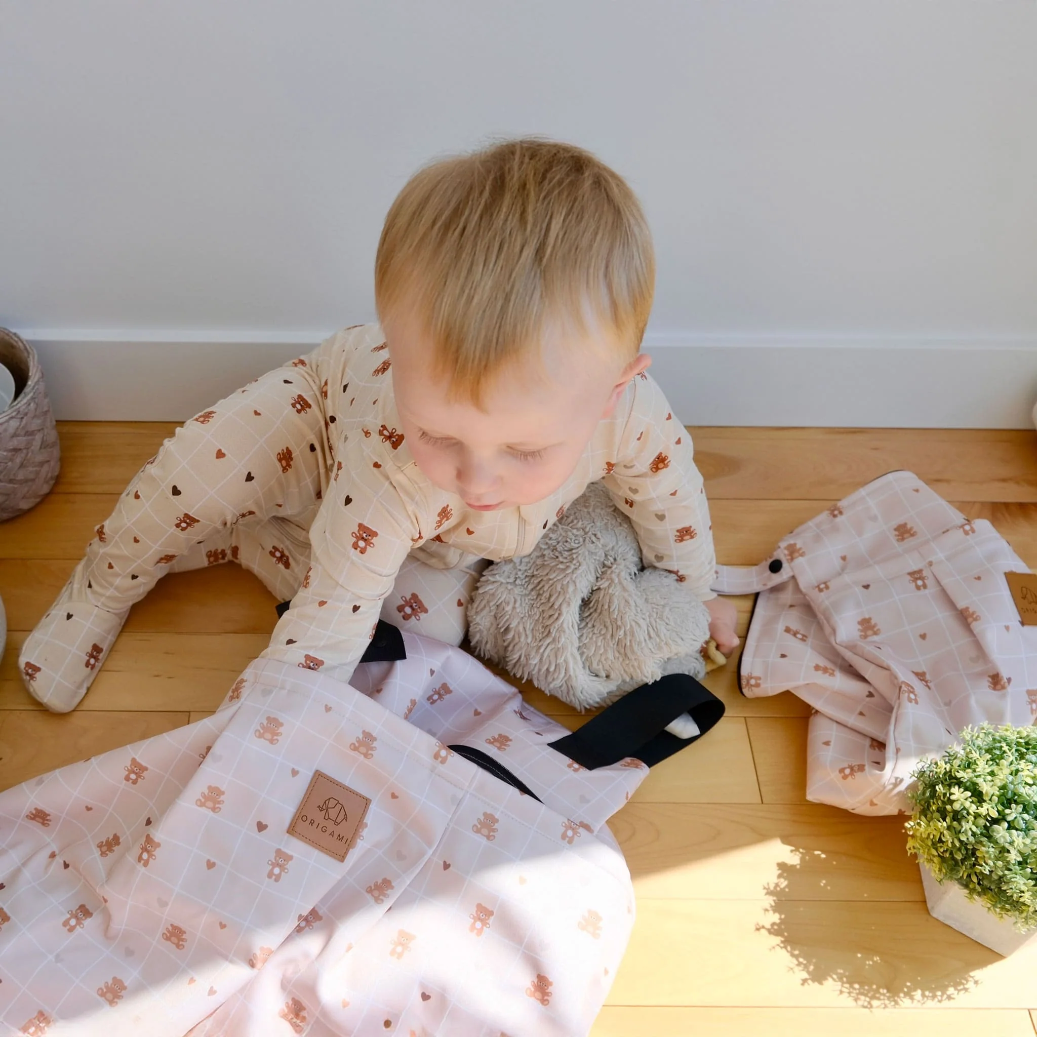 Pyjama Carreaux Ours 0-30mois - Image 6