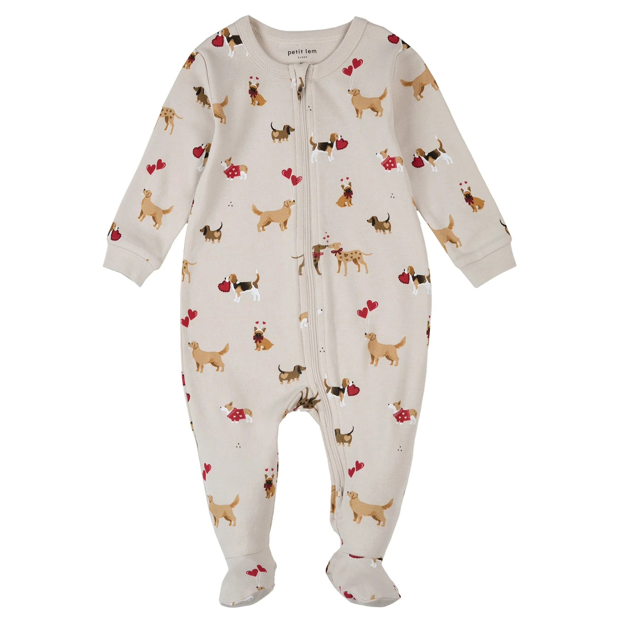 Pyjama Chien Valentin 0-24mois