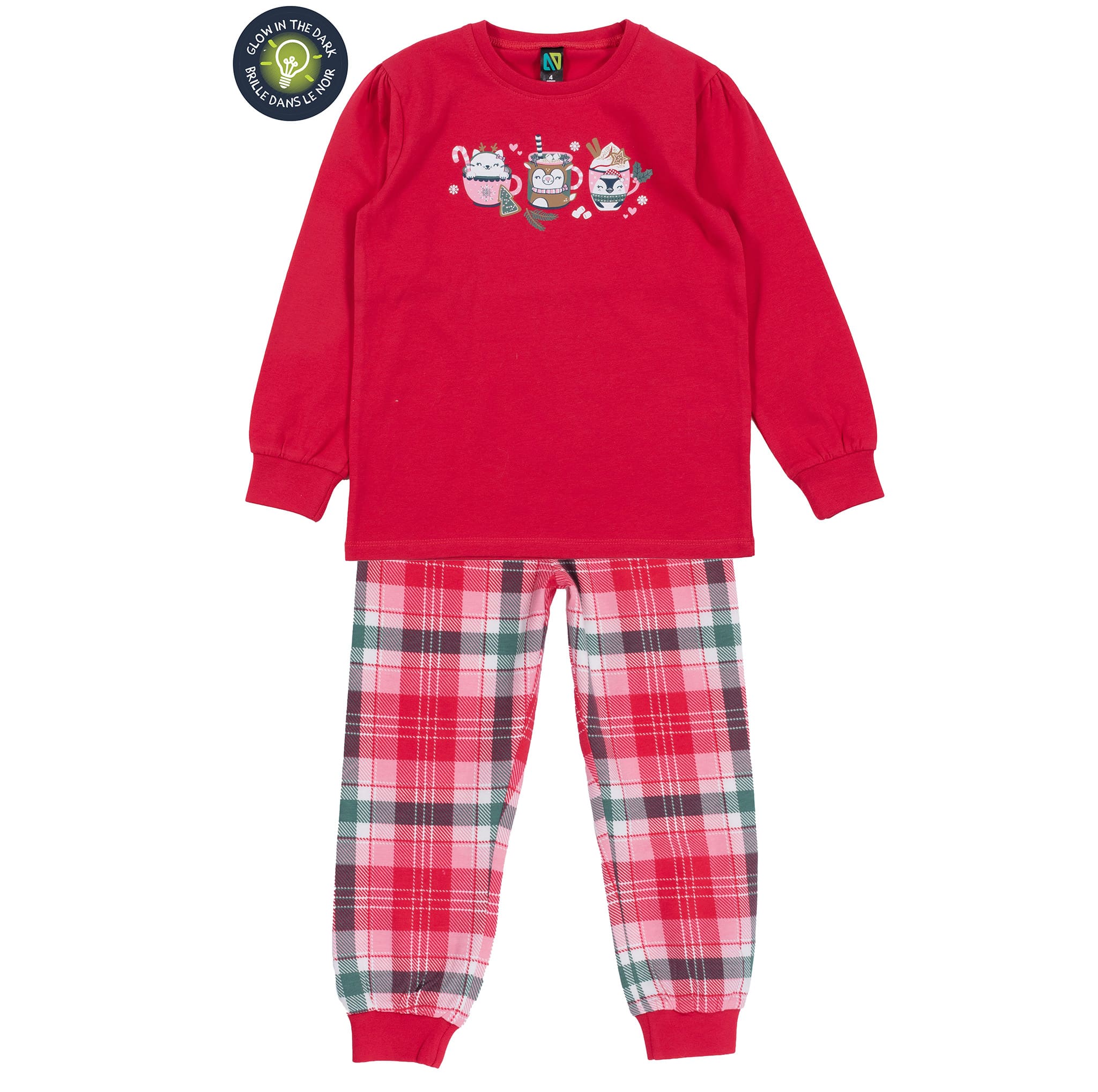 Pyjama Chocolat Chaud 2-12ans - Image 2