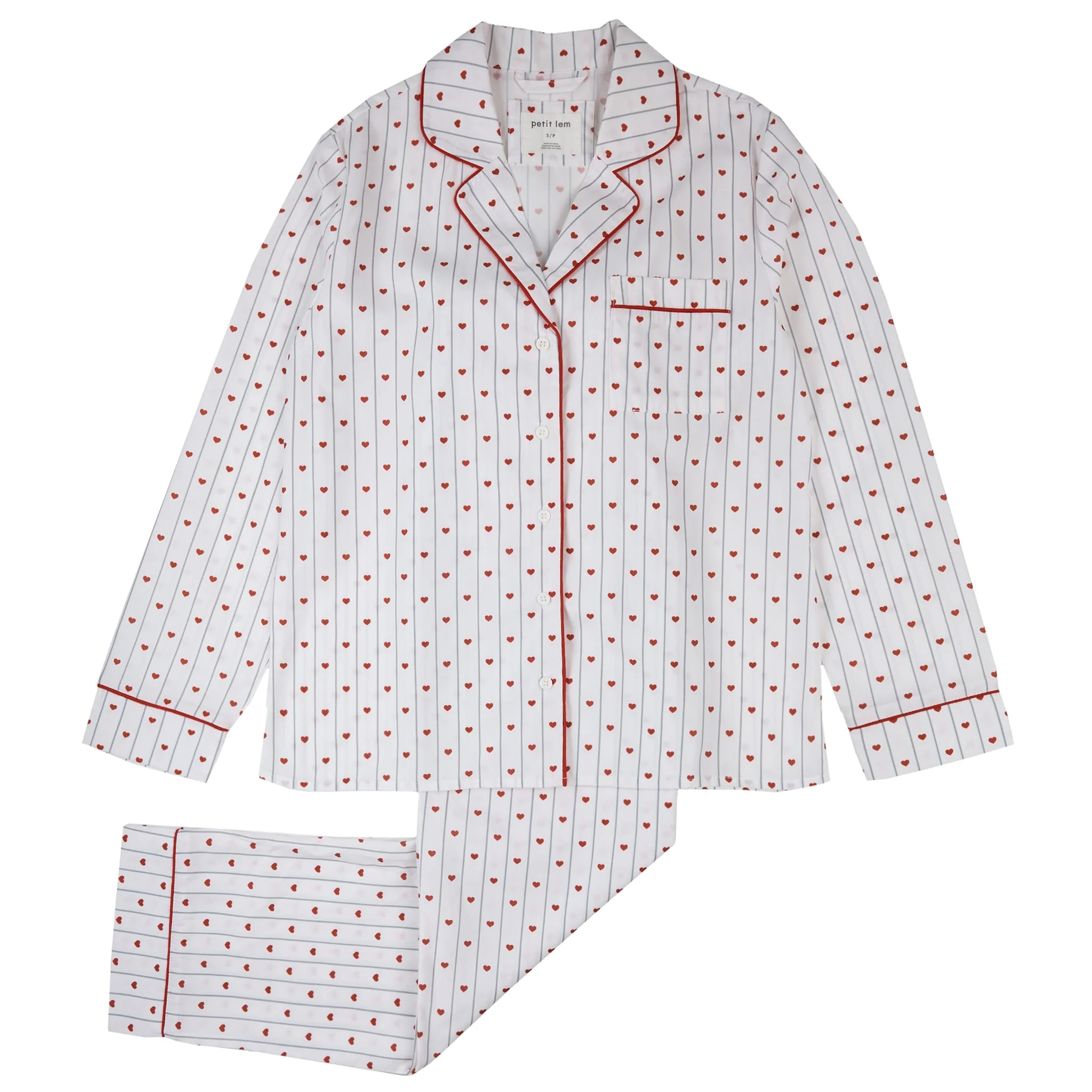 Pyjama Coeurs Adulte