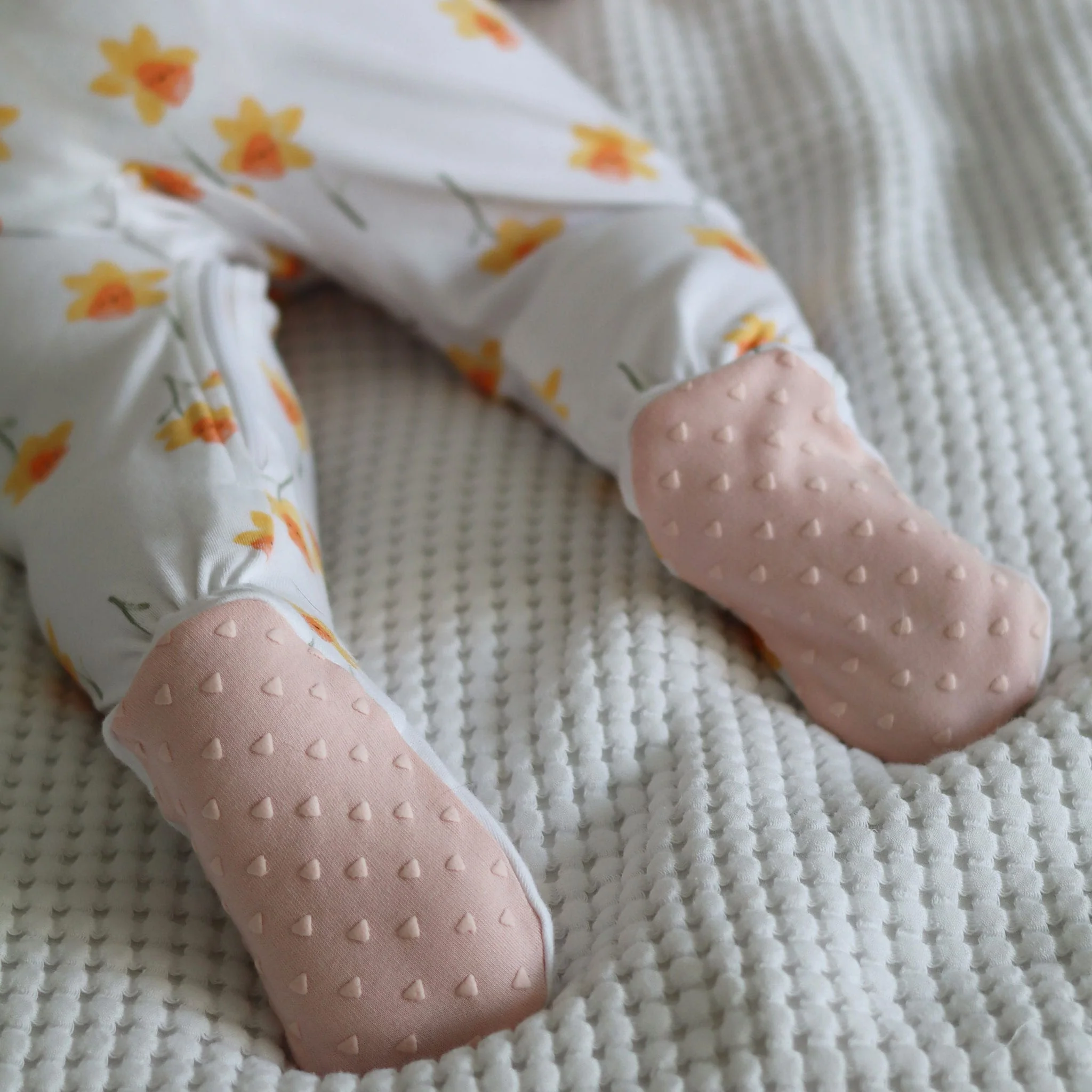 Pyjama Fleurs Jonquilles 0-30mois - Image 2